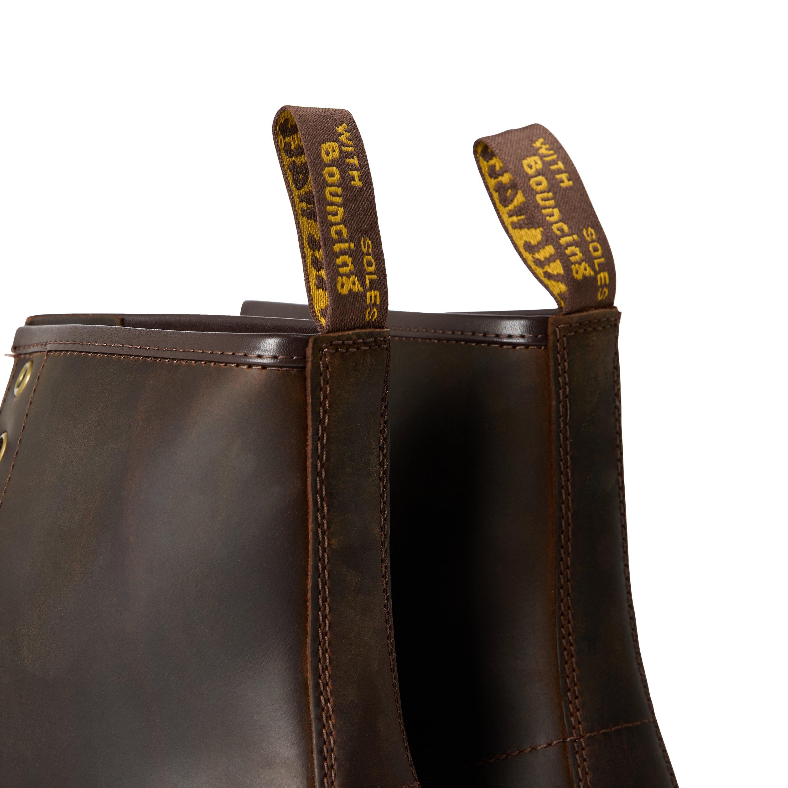 Brown Horse - Dr Martens - 1460 Leather Lace-up Boots - 3
