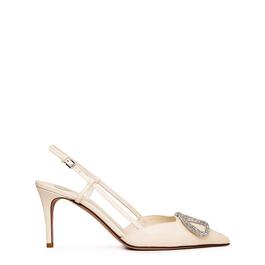 Valentino Garavani Vlogo Satin Slingbacks