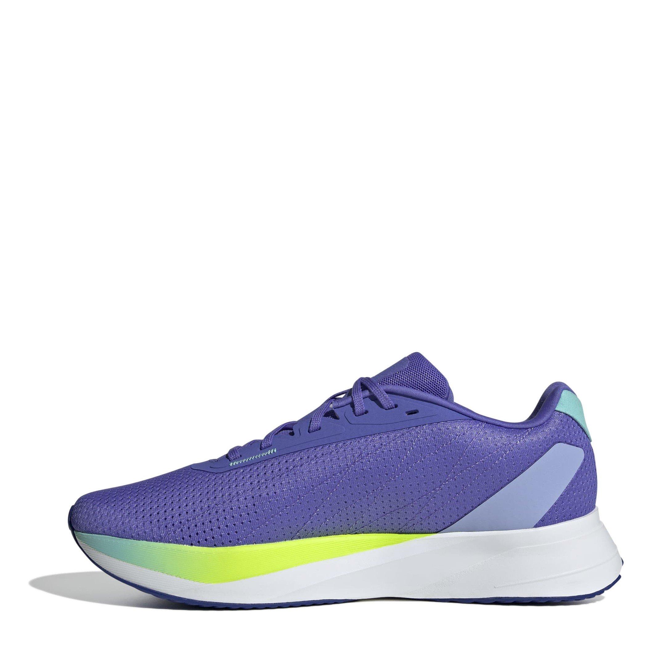 Blue/Lemon/Aqua - adidas - Duramo SL Mens Running Shoes - 2