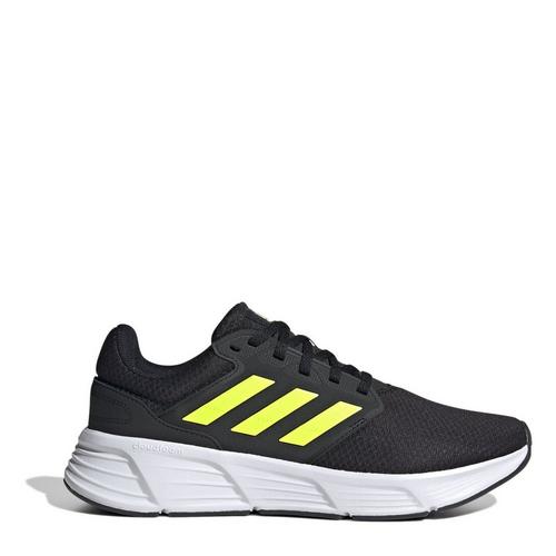 Blk/Yell/Carbon - adidas - Galaxy 6 Mens Running Shoes - 1