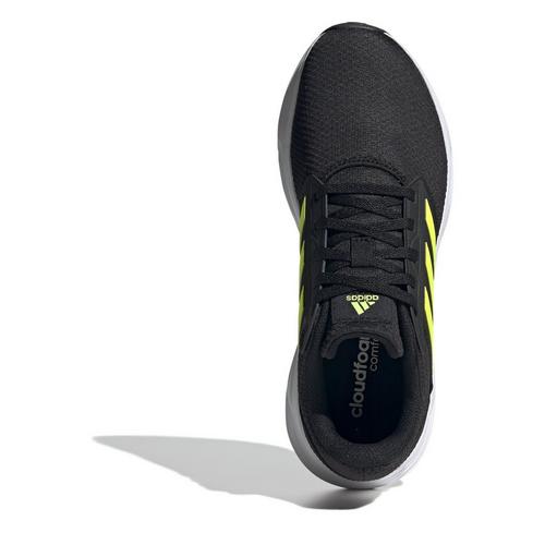 Blk/Yell/Carbon - adidas - Galaxy 6 Mens Running Shoes - 5