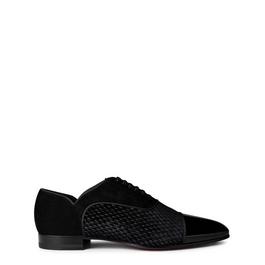 Christian Louboutin Greggo Velvet Oxford Shoes