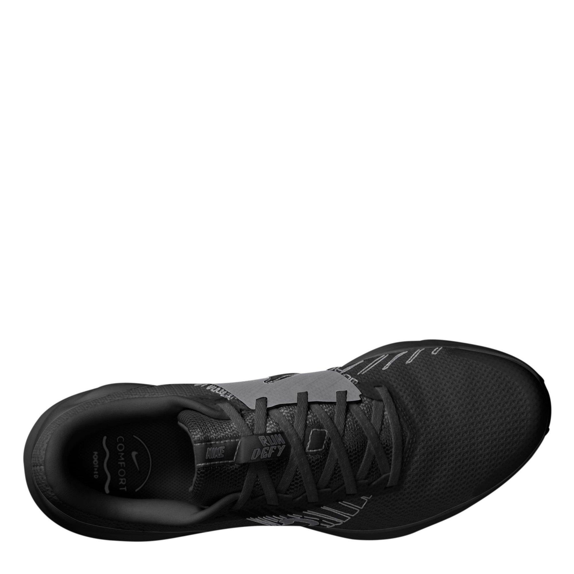 Blk/Anthracite - Nike - Run Defy Mens Running Shoes - 9