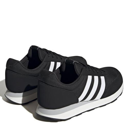 CBlk/Wht/CBlk - adidas - Run 60s 3.0 Mens Shoes - 6