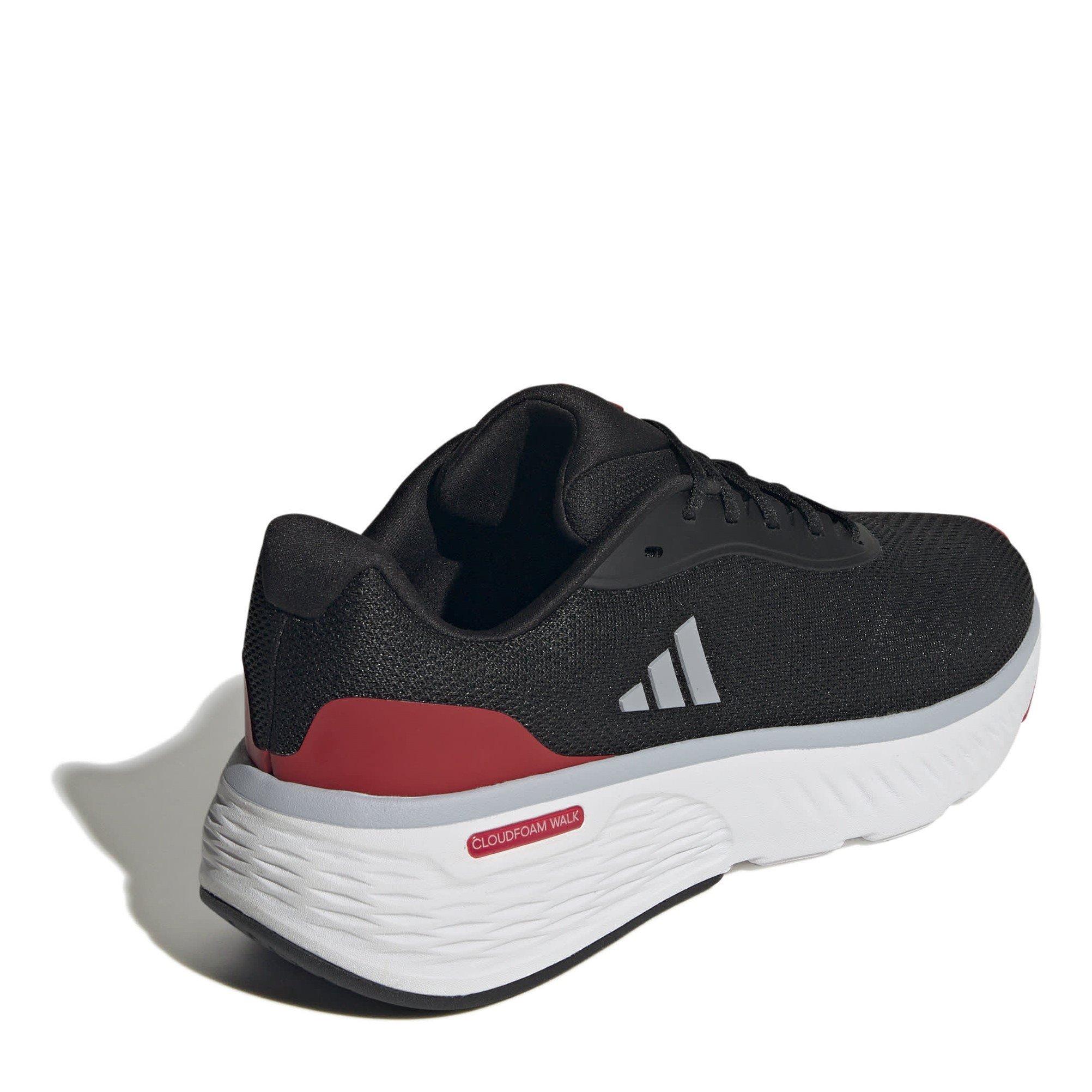 Blk/Sil/Scarlet - adidas - adidas Cloudfoam Go Mens Shoes - 4