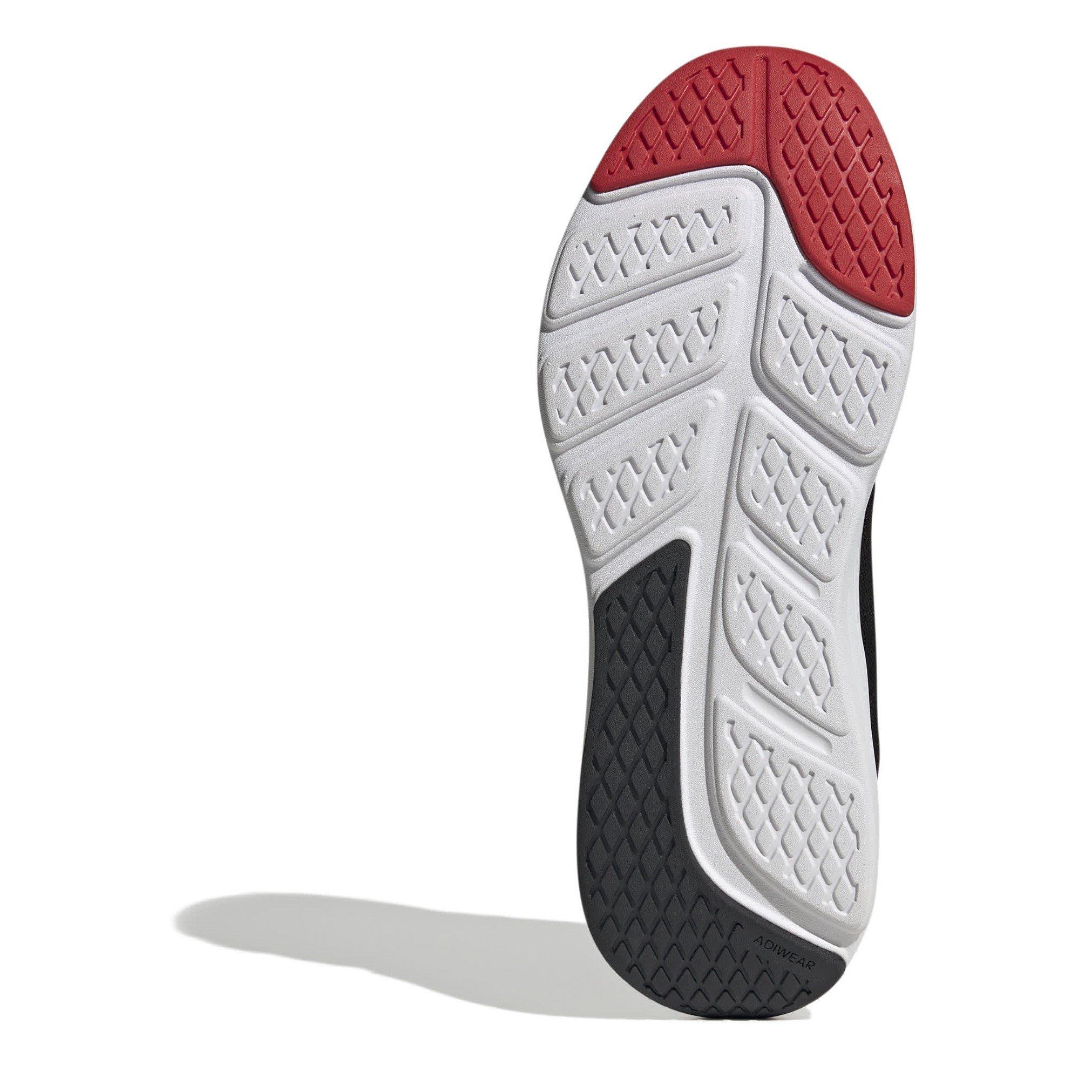 Blk/Sil/Scarlet - adidas - adidas Cloudfoam Go Mens Shoes - 6