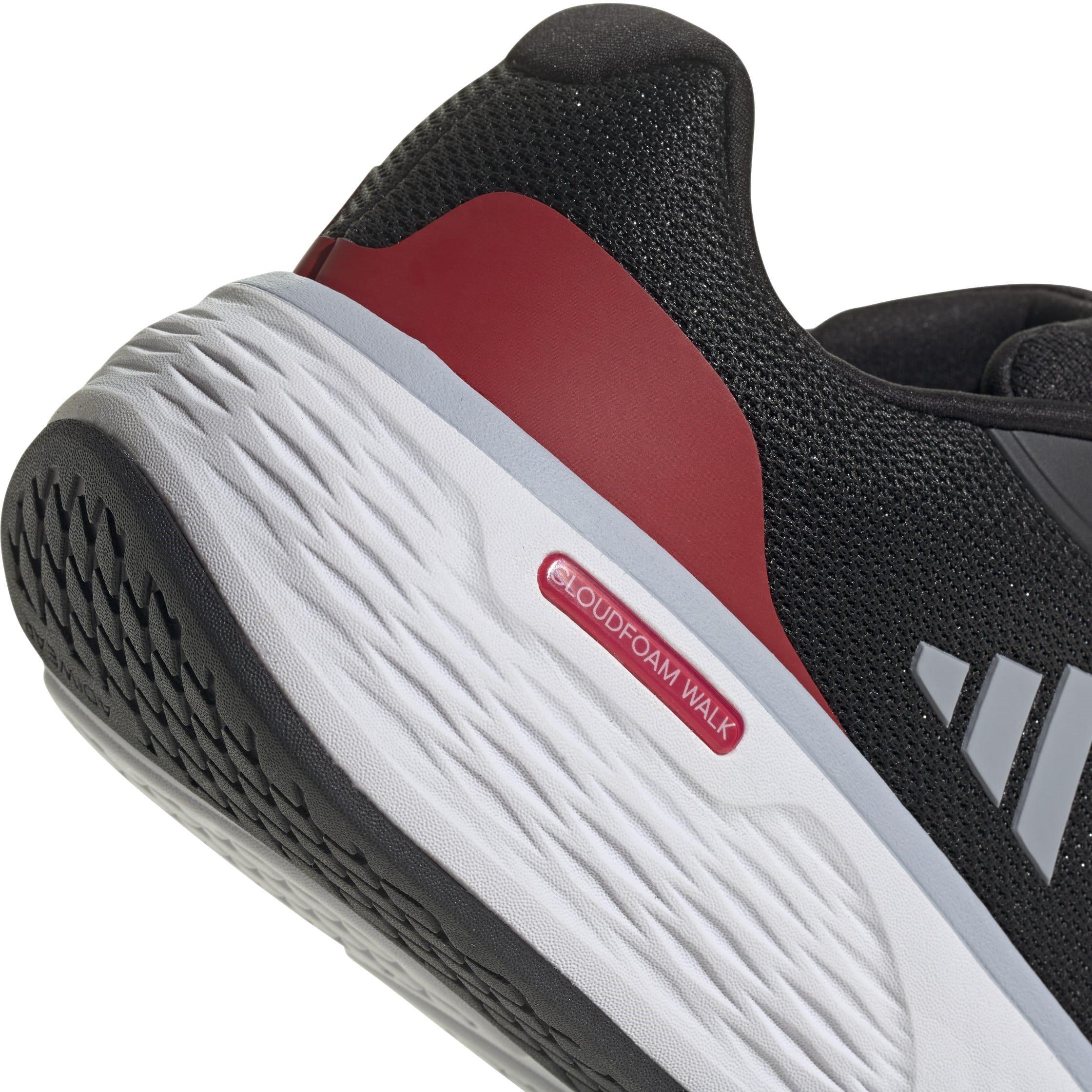 Blk/Sil/Scarlet - adidas - adidas Cloudfoam Go Mens Shoes - 7