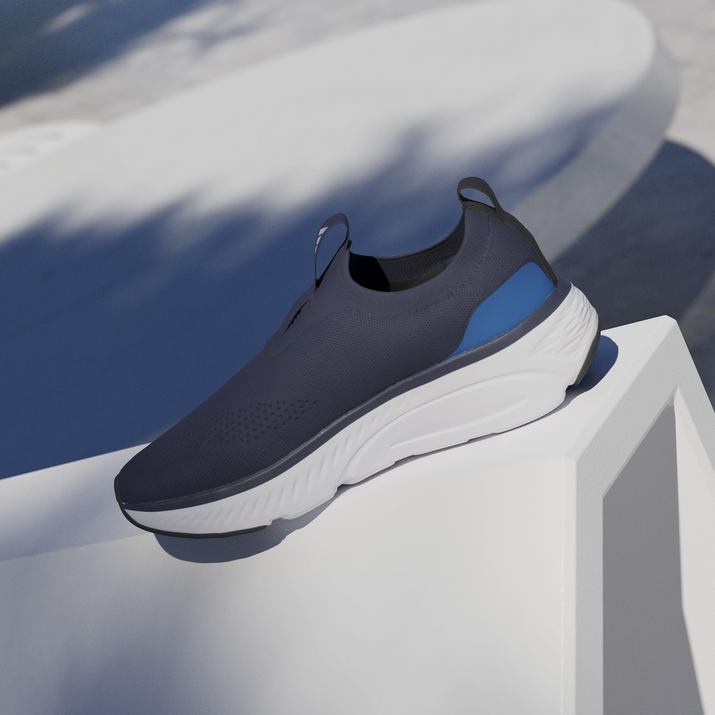 D.Blue/Silv/Blk - adidas - Cloudfoam Go Mens Shoes - 14