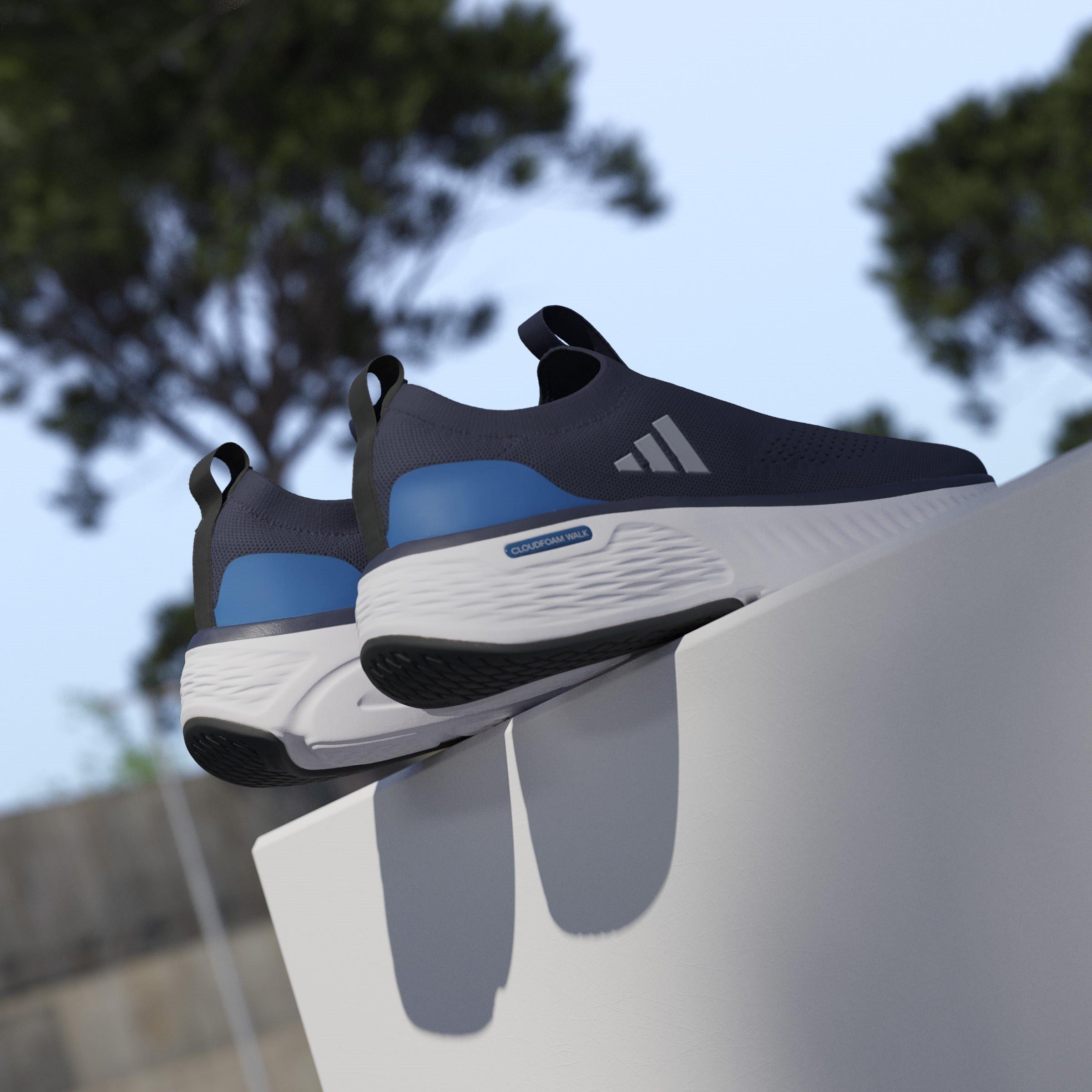 D.Blue/Silv/Blk - adidas - Cloudfoam Go Mens Shoes - 15