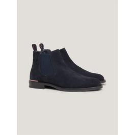 Tommy Hilfiger Suede Chelsea Boots