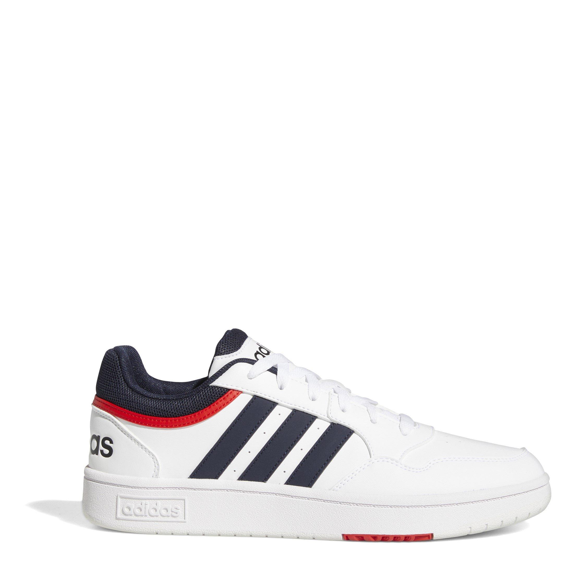 White/Blue/Red - adidas - Hoops 3.0 Trainers Mens - 1