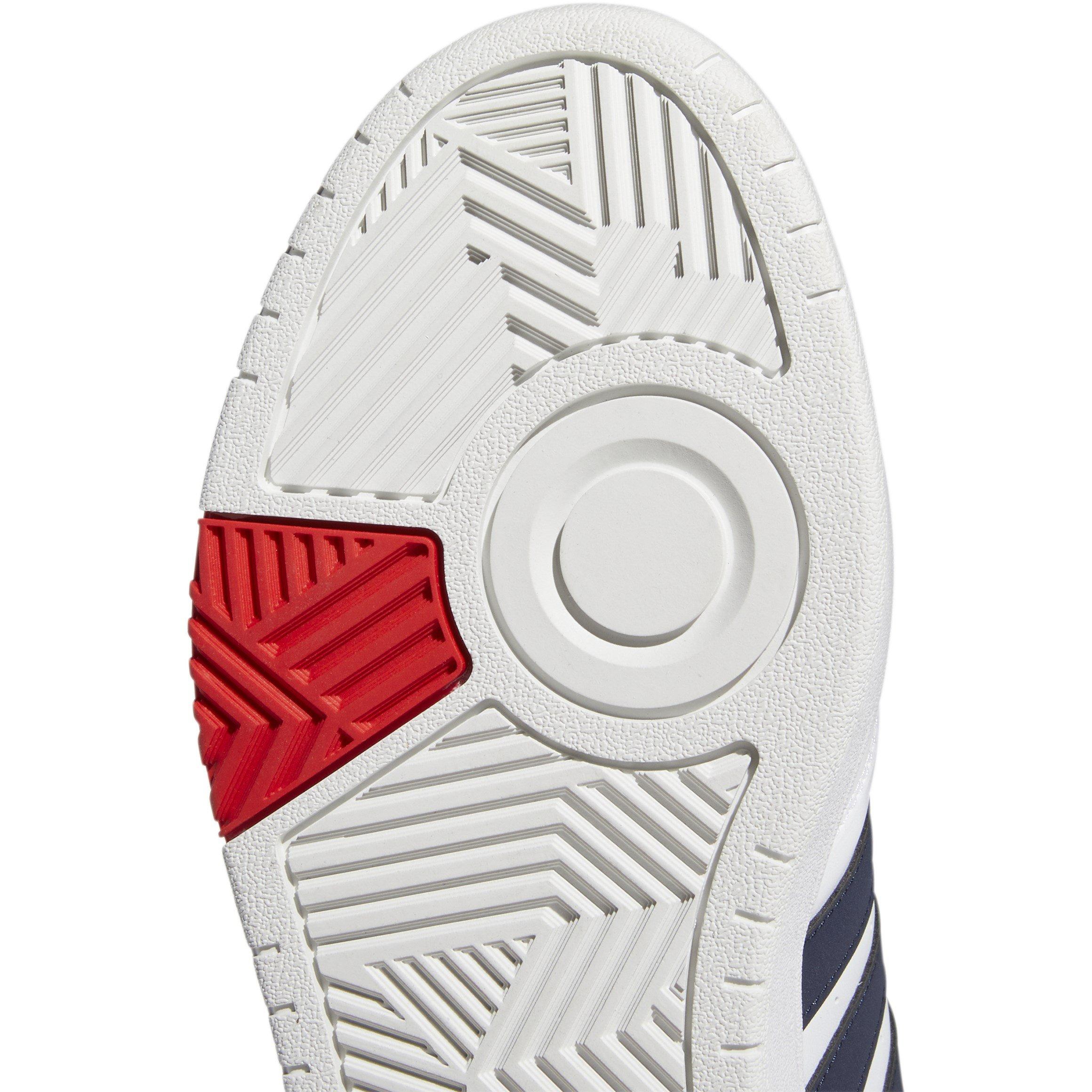 Weiß/Blau/Rot - adidas - Hoops 3.0 Trainers Mens - 8