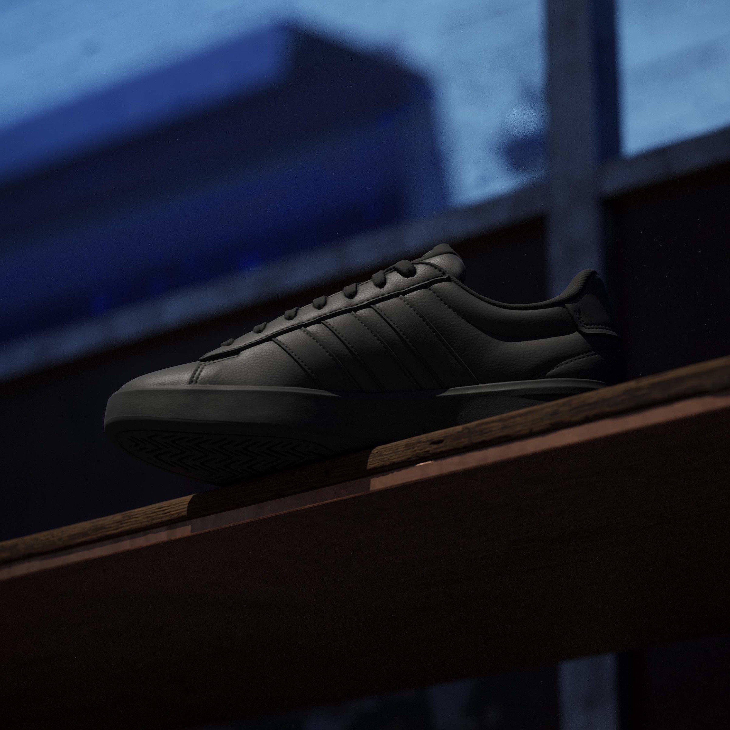 Triple Black - adidas - Grand Court Base 2 Trainers Mens - 14