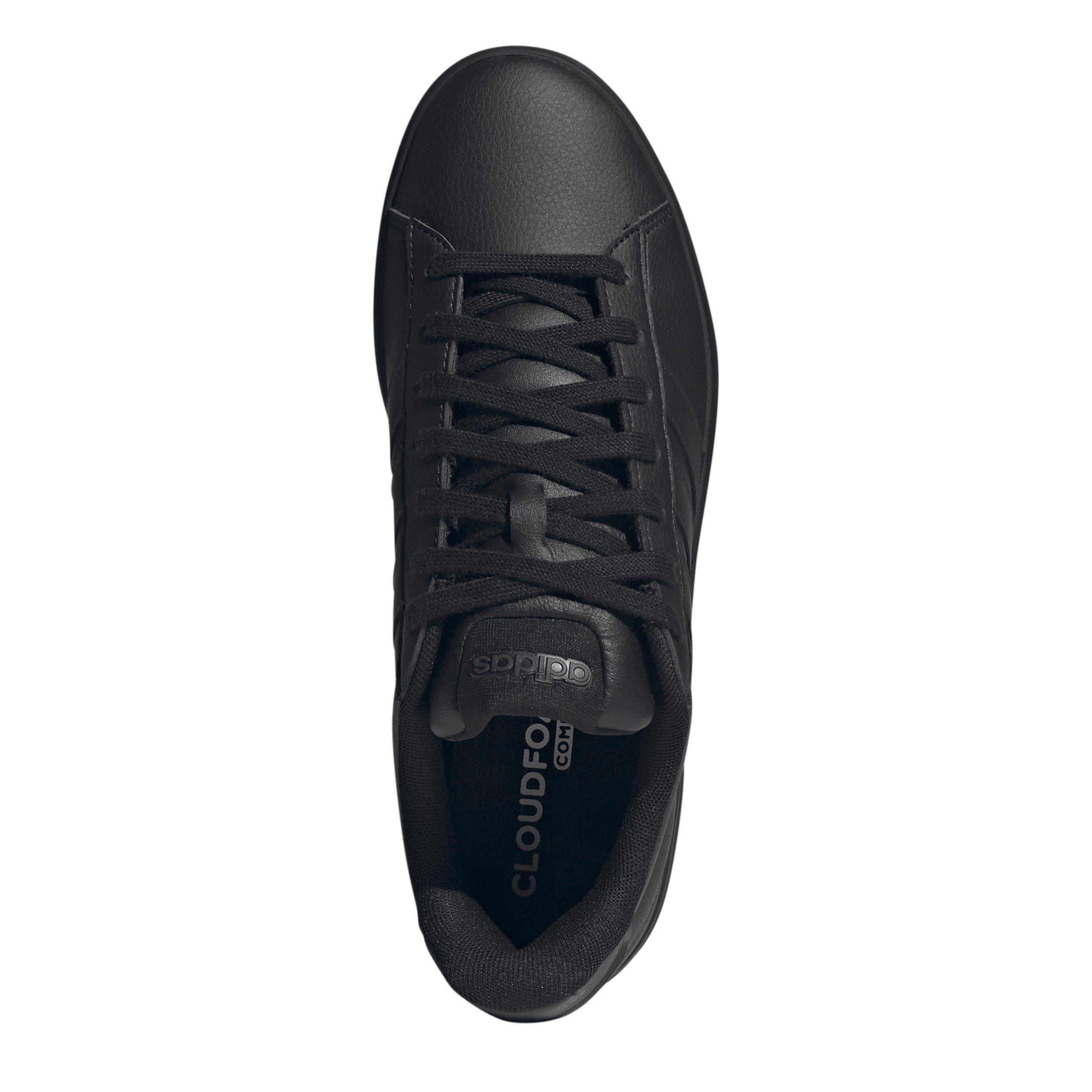 Triple Black - adidas - Grand Court Base 2 Trainers Mens - 5