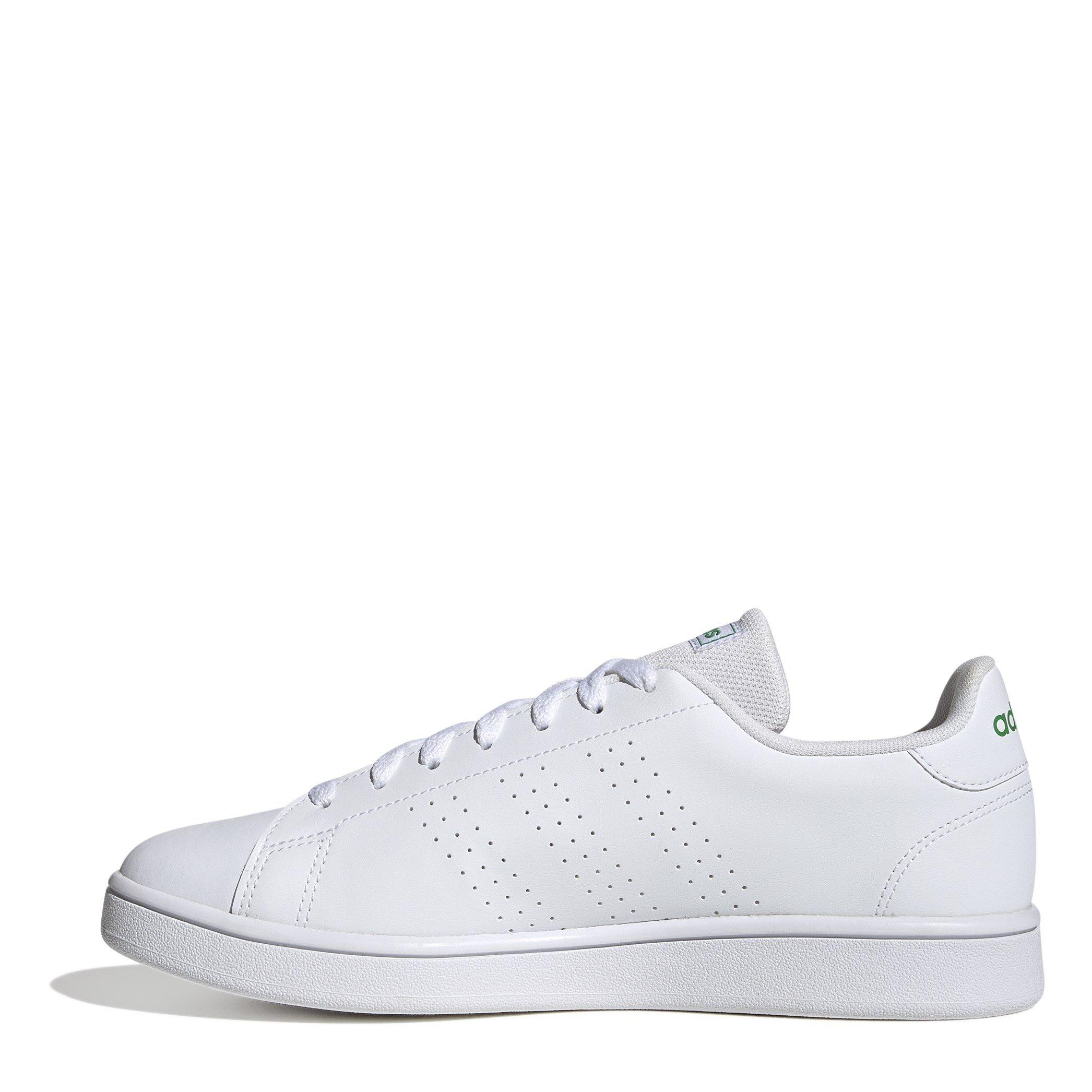 Bianco/Verde - adidas - Advantage Base Trainers Mens - 2