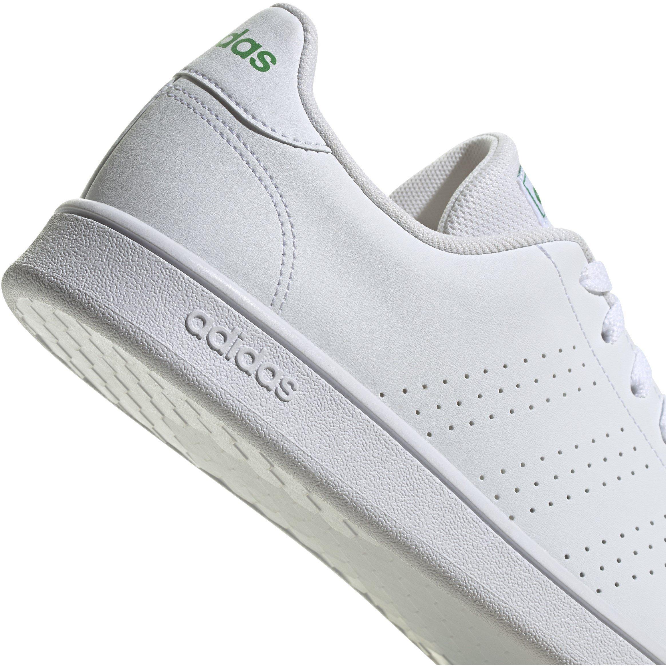 Bianco/Verde - adidas - Advantage Base Trainers Mens - 8