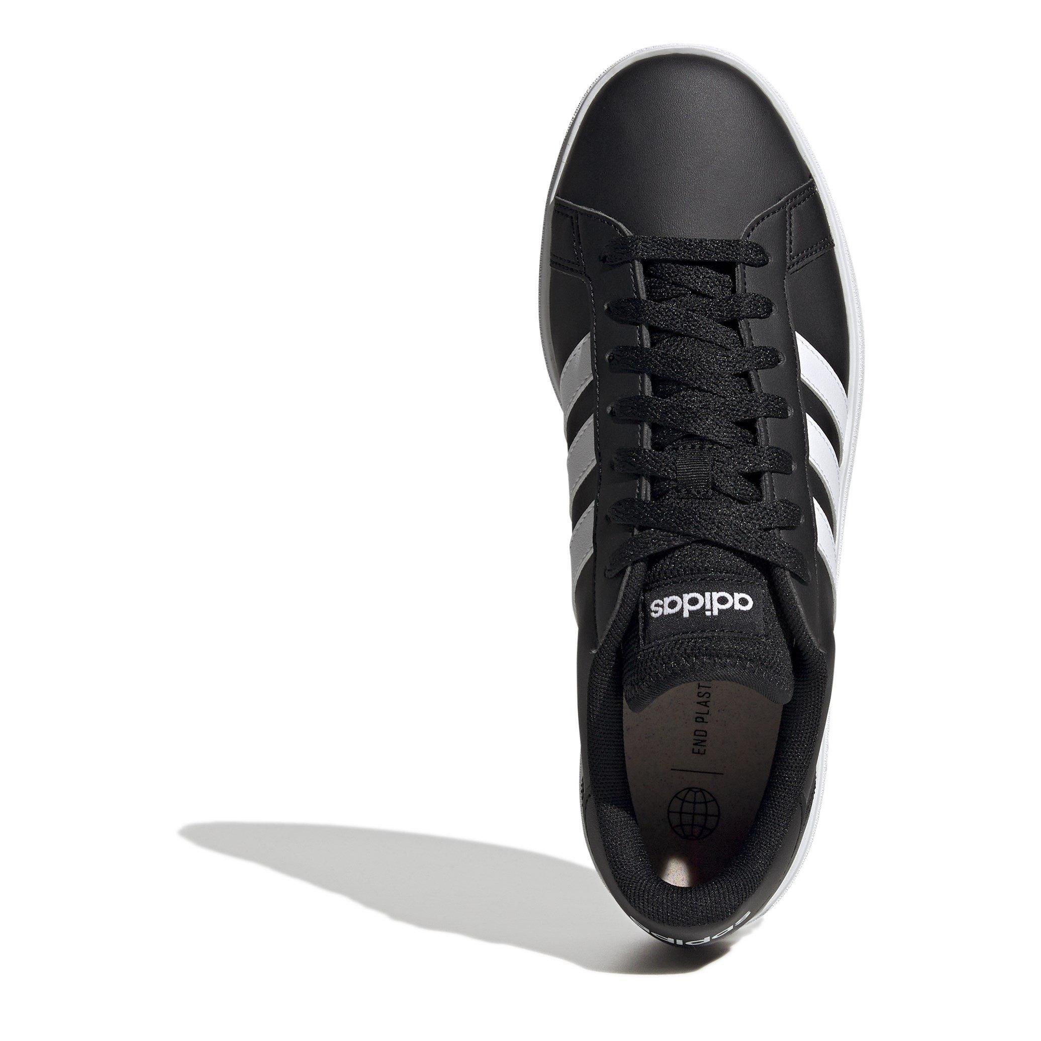 Zwart/Wit - adidas - Court Base 2 Trainers Mens - 5