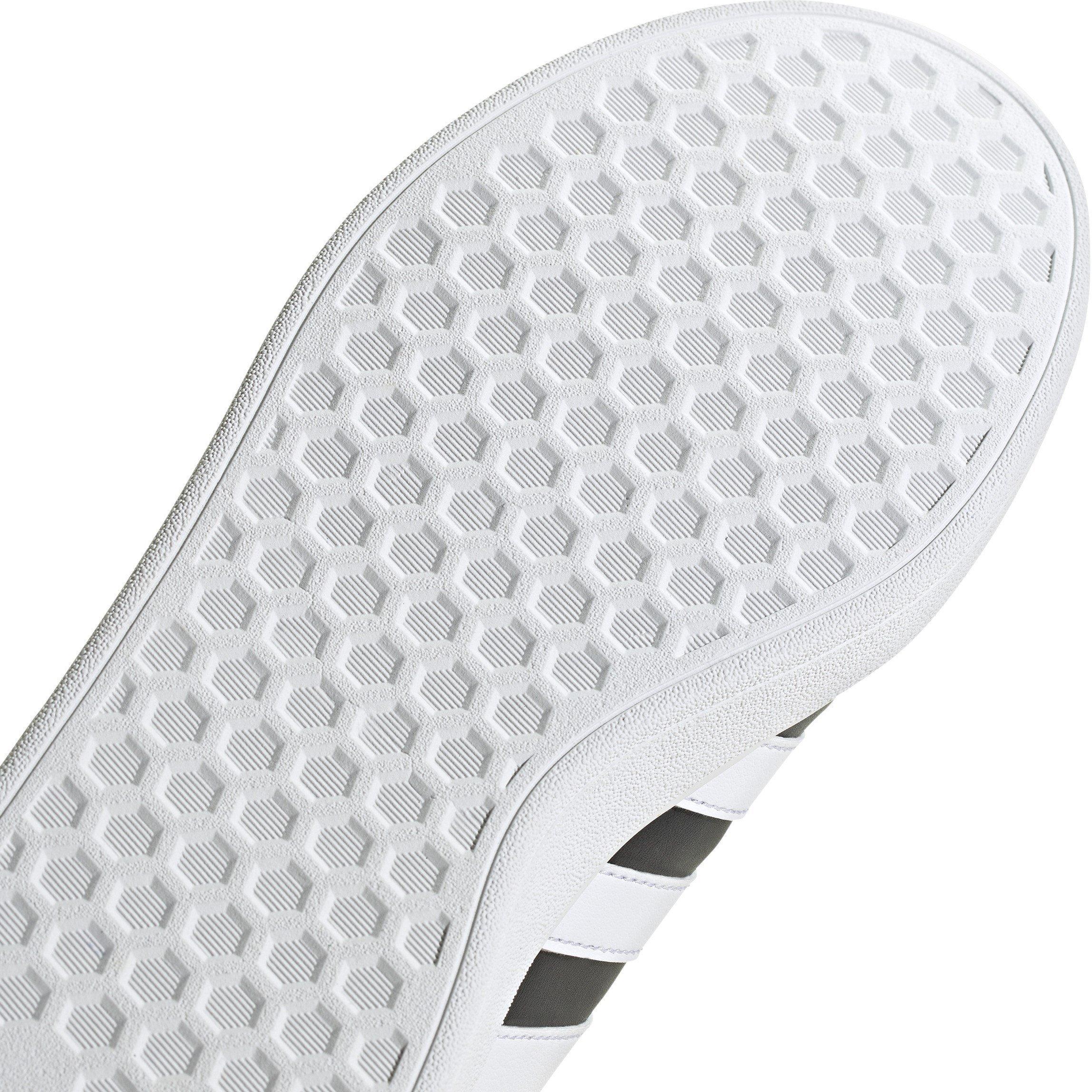 Zwart/Wit - adidas - Court Base 2 Trainers Mens - 8