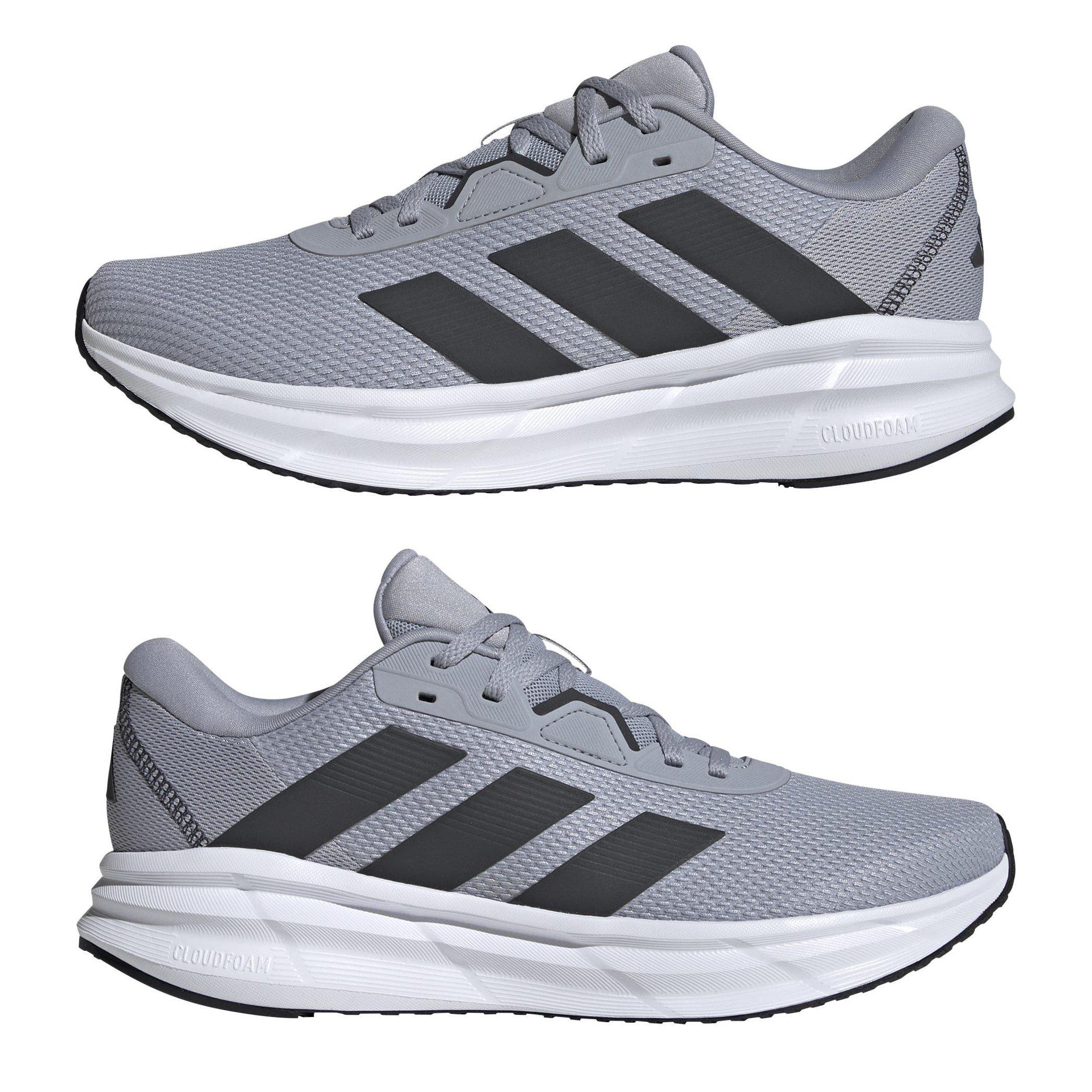 Silv/Carbon/Blk - adidas - Galaxy 7 Mens Running Shoes - 10