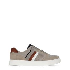 Fabric Stripe Low-Top Trainers