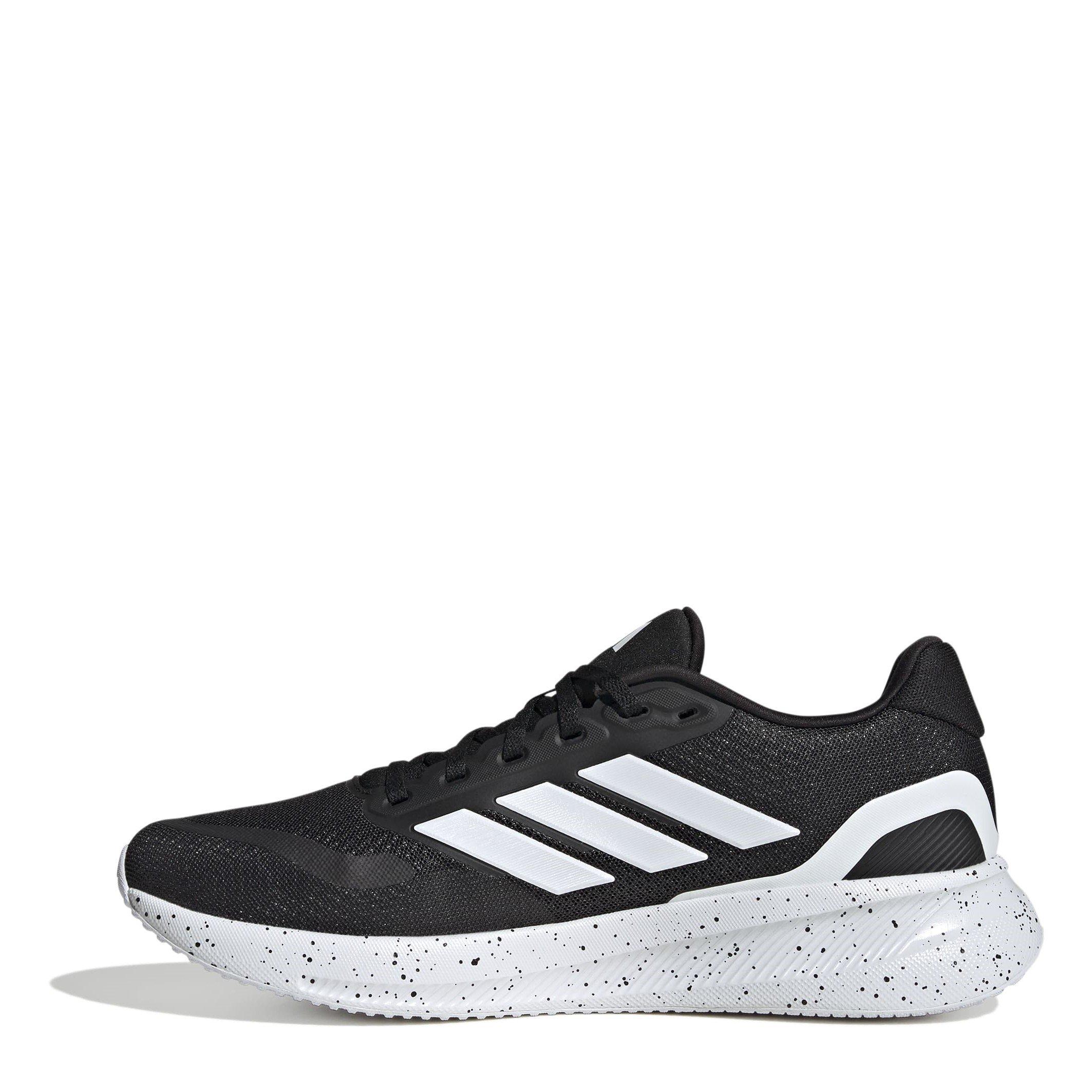 CBlk/Wht/CBlk - adidas - Runfalcon 5 Mens Running Shoes - 2