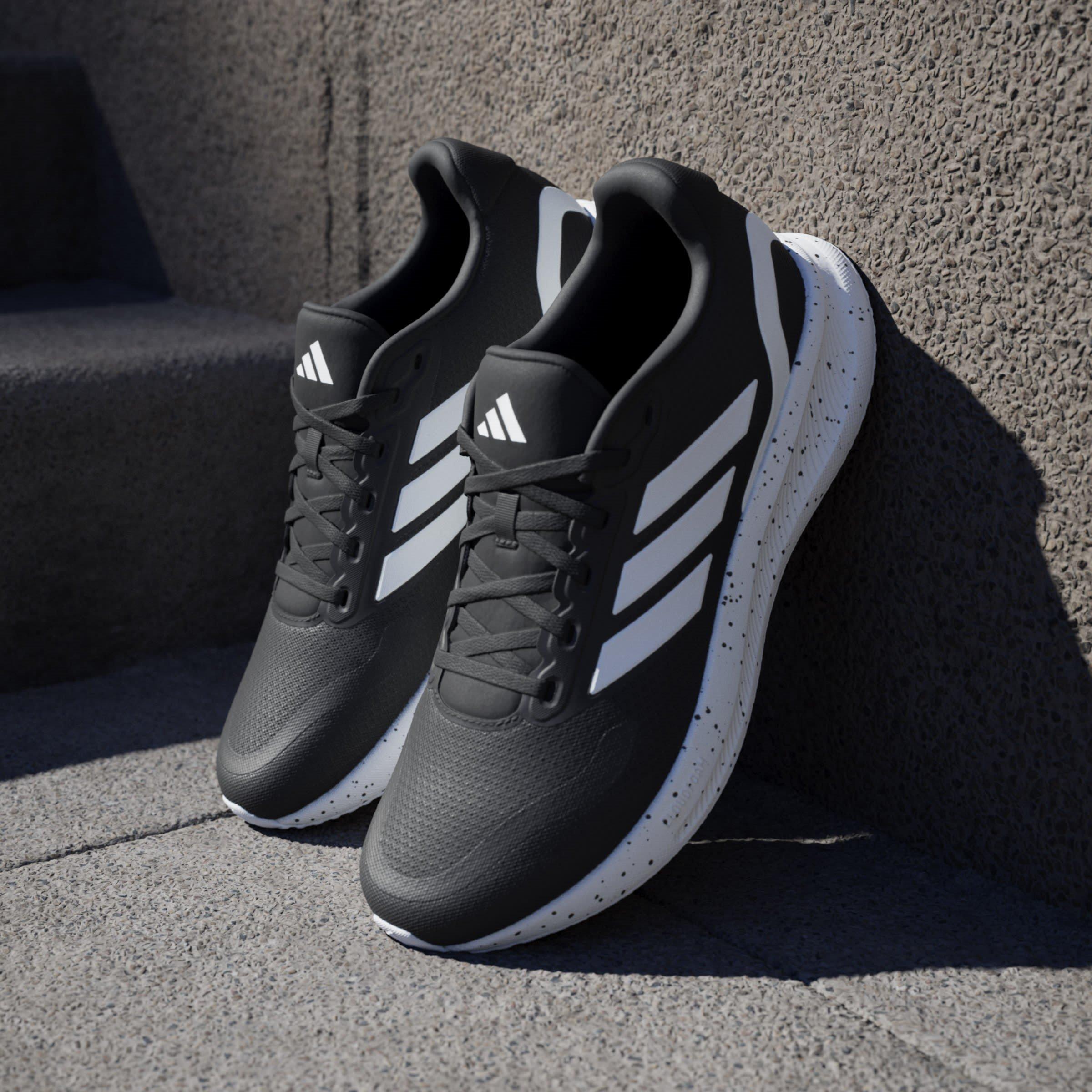 CBlk/Wht/CBlk - adidas - Runfalcon 5 Mens Running Shoes - 11