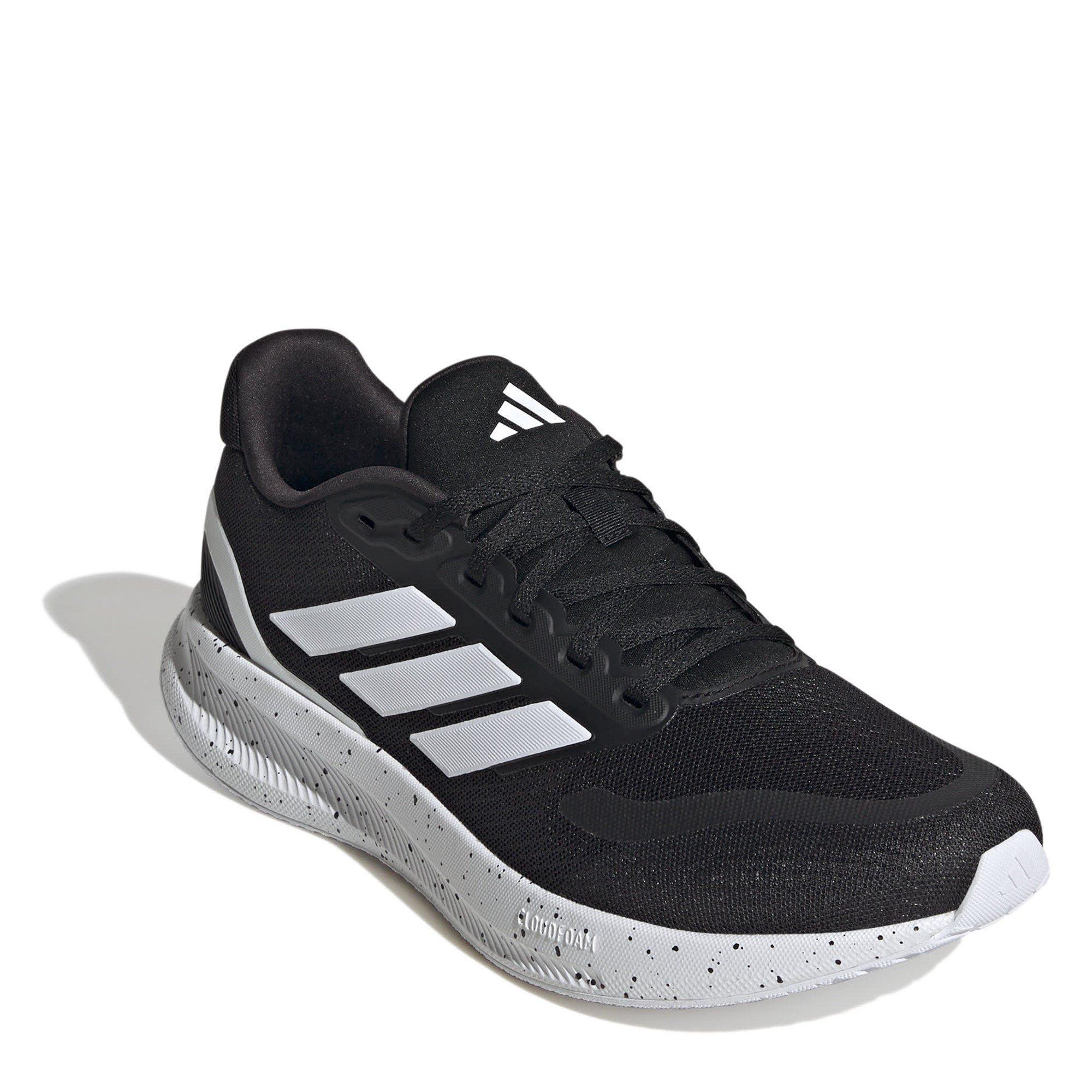 CBlk/Wht/CBlk - adidas - Runfalcon 5 Mens Running Shoes - 3