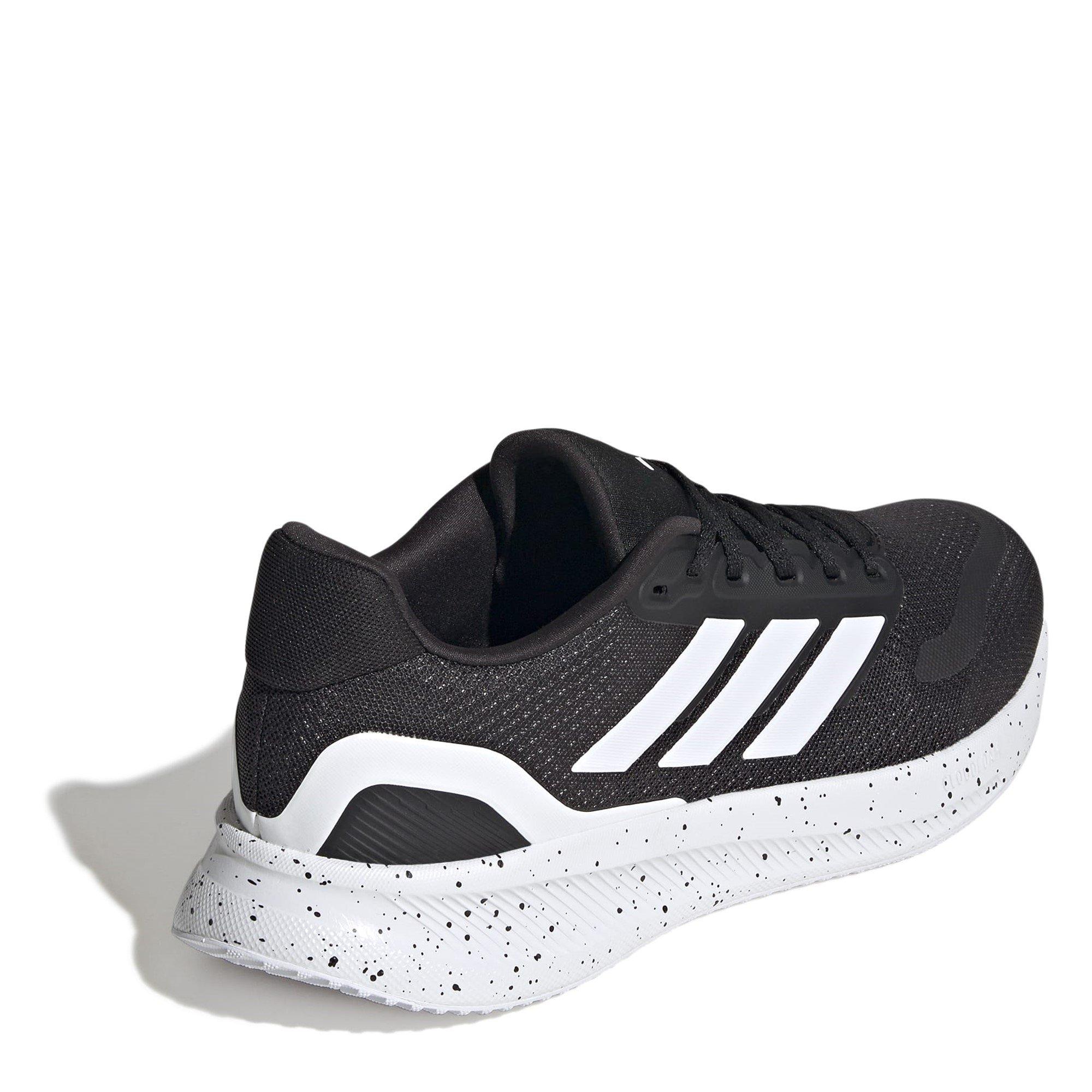 CBlk/Wht/CBlk - adidas - Runfalcon 5 Mens Running Shoes - 4