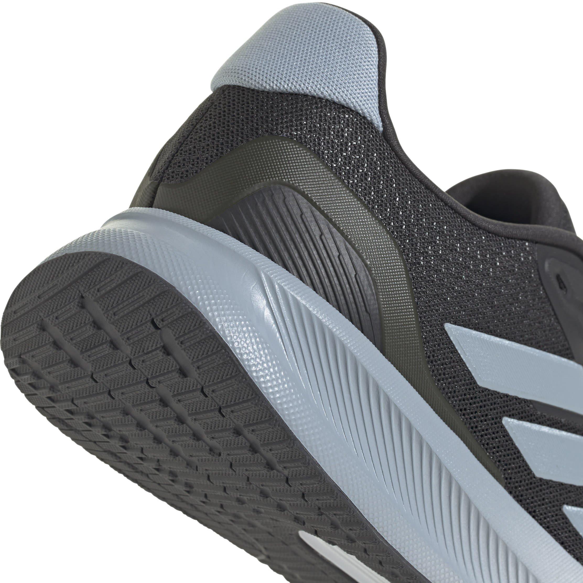 Carbon/Blue/Wht - adidas - Runfalcon 5 Mens Running Shoes - 7