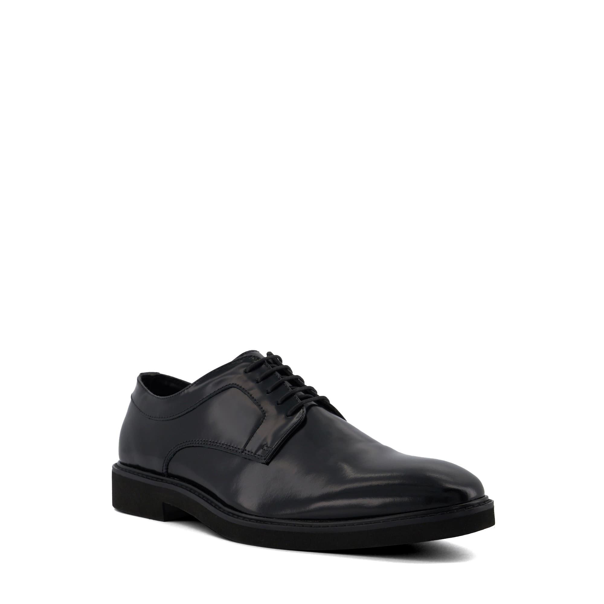 Black Lth 484 - Dune London - Shilon Derby Shoes - 2