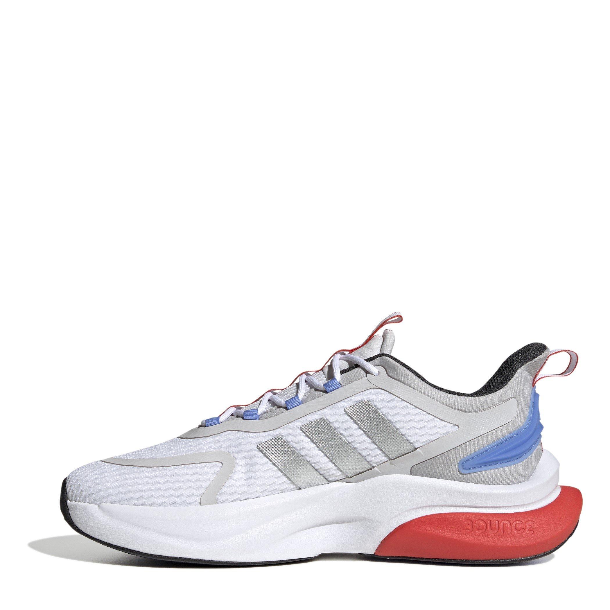 Wht/Silv/Red - adidas - AlphaBounce + Trainers Adults - 2