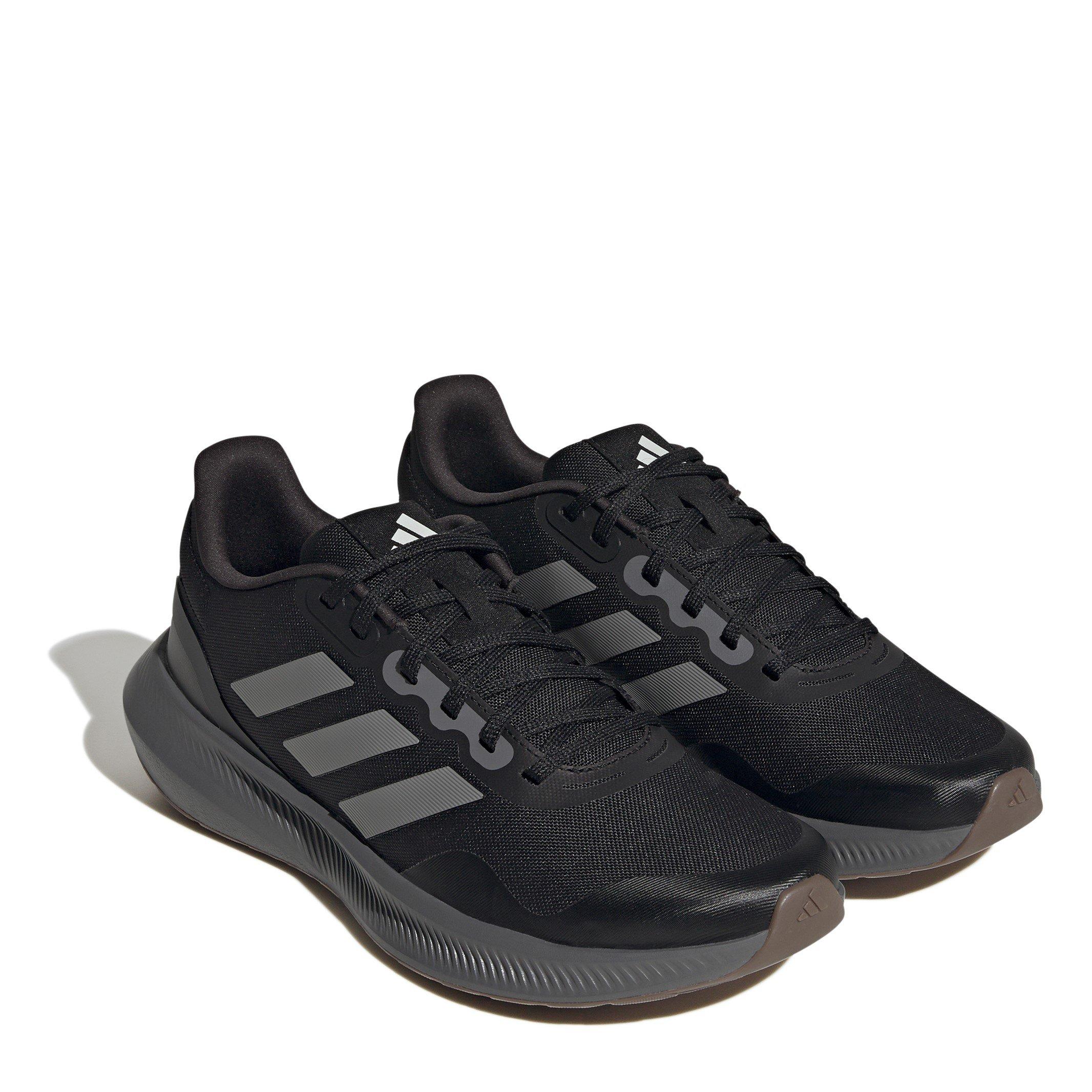 Schwarz/Grau - adidas - RunFalcon 3 TR Trainers Mens - 3