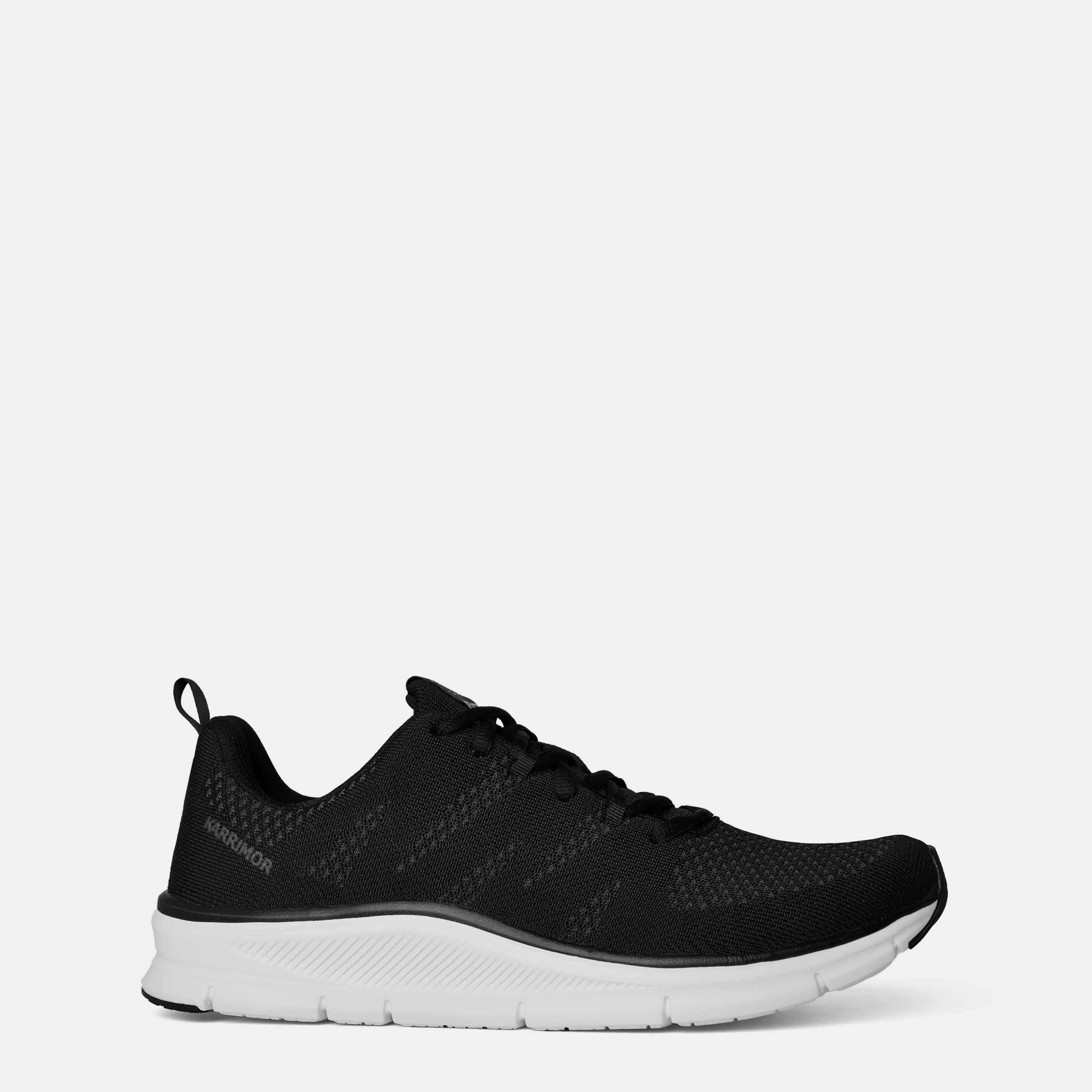 Karrimor Men's Duma 6 Running Shoes - Black/White - 11 (46)