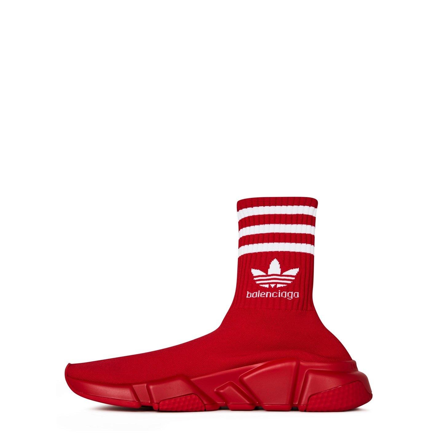 Rd/Wht 6090 - Balenciaga - X Adidas Speed Trainers - 3