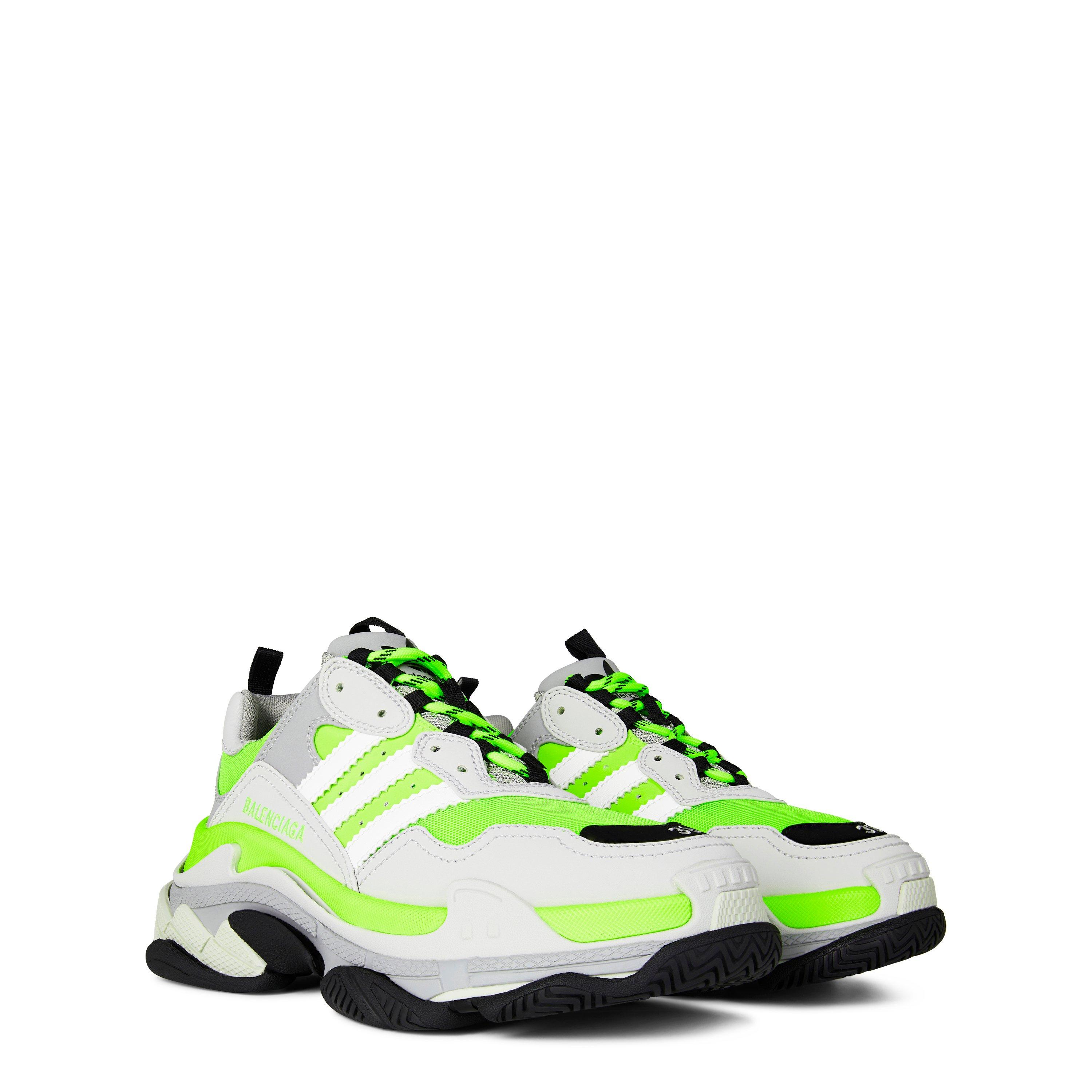 BALENCIAGA × adidas Triple S 42 Balenciaga X Adidas Triple S Sneaker 'White Blue' - Adidas