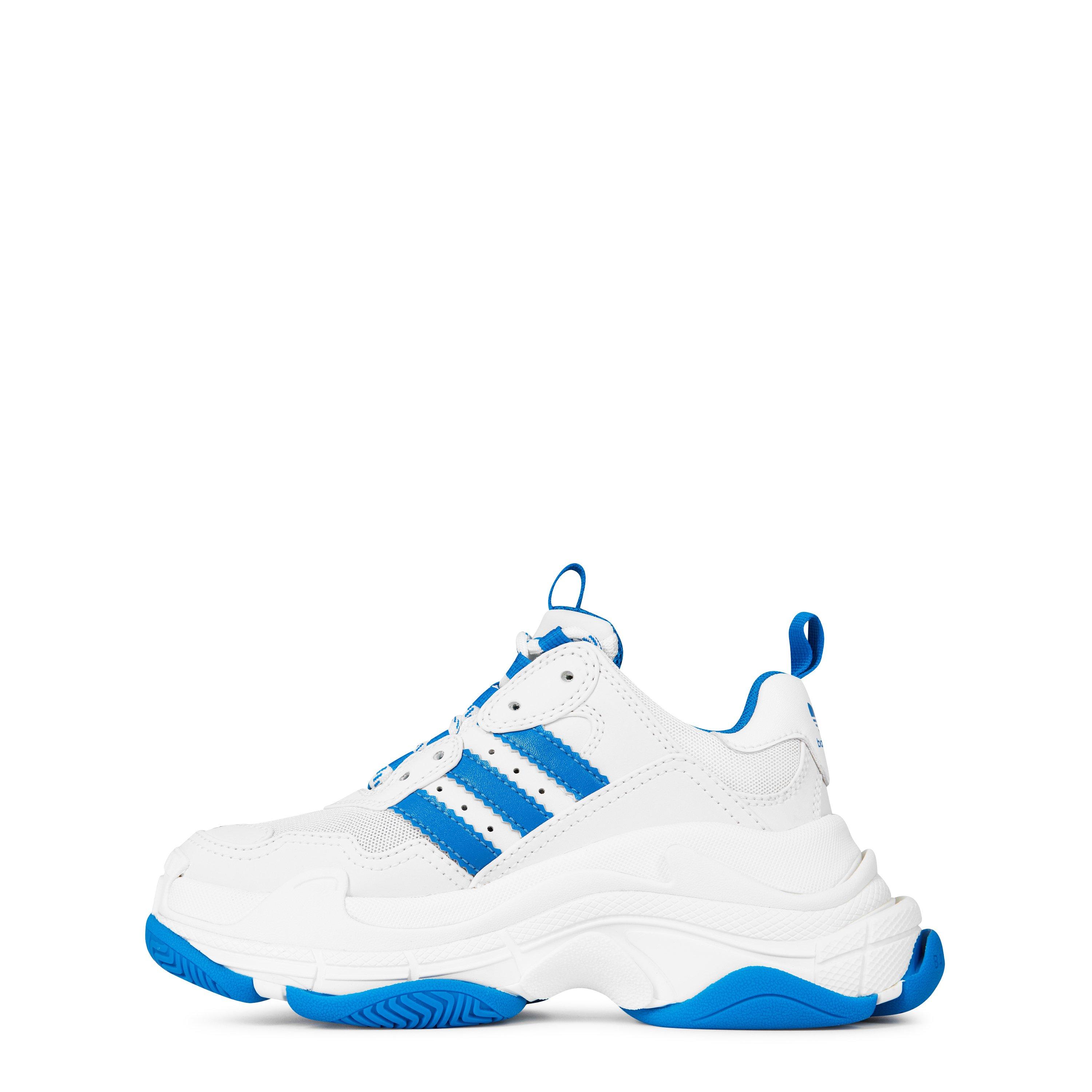 Wht/Blu 9040 - Balenciaga - X Adidas Triple S Sneakers - 2
