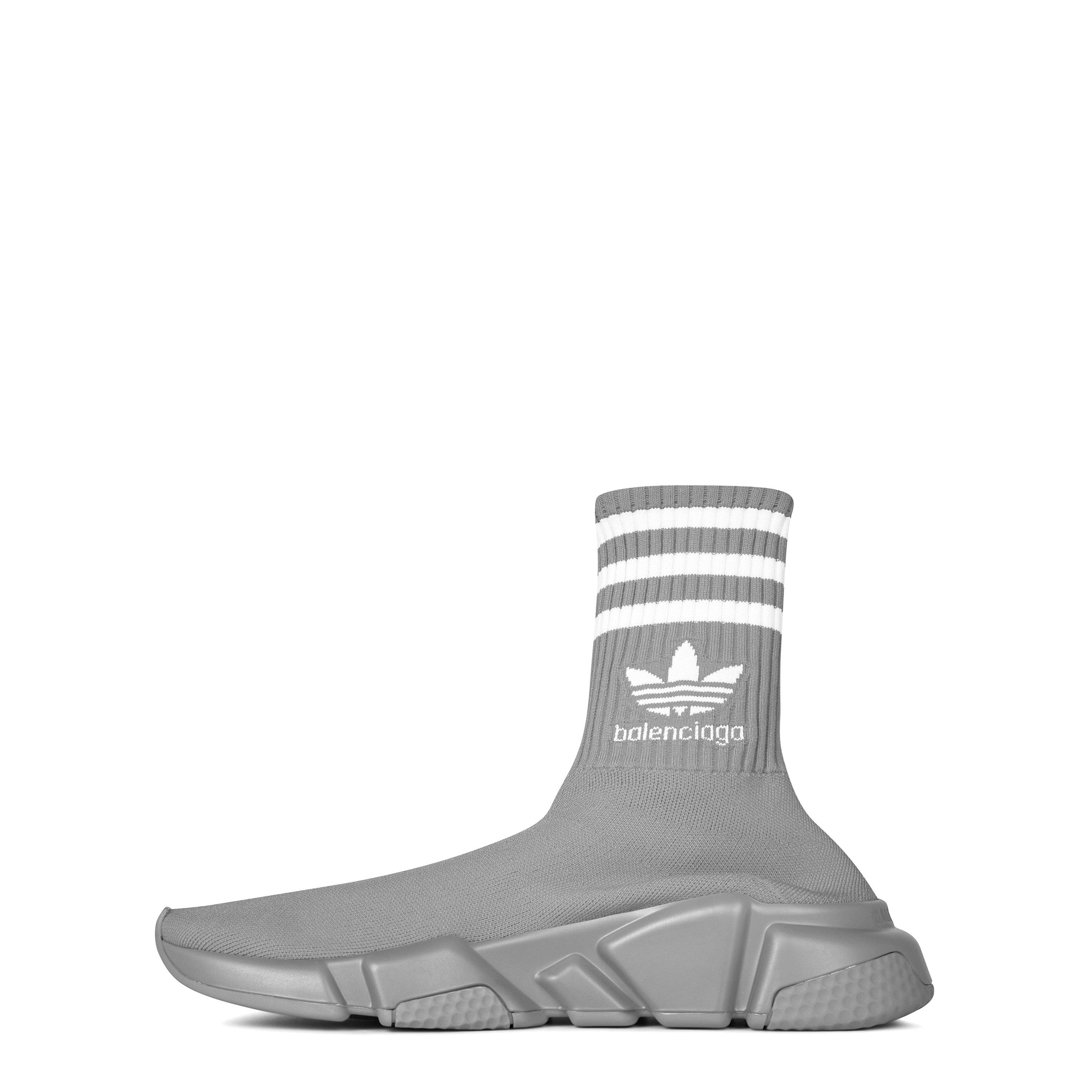 Gry/Wht 1590 - Balenciaga - X Adidas Speed Trainers - 3