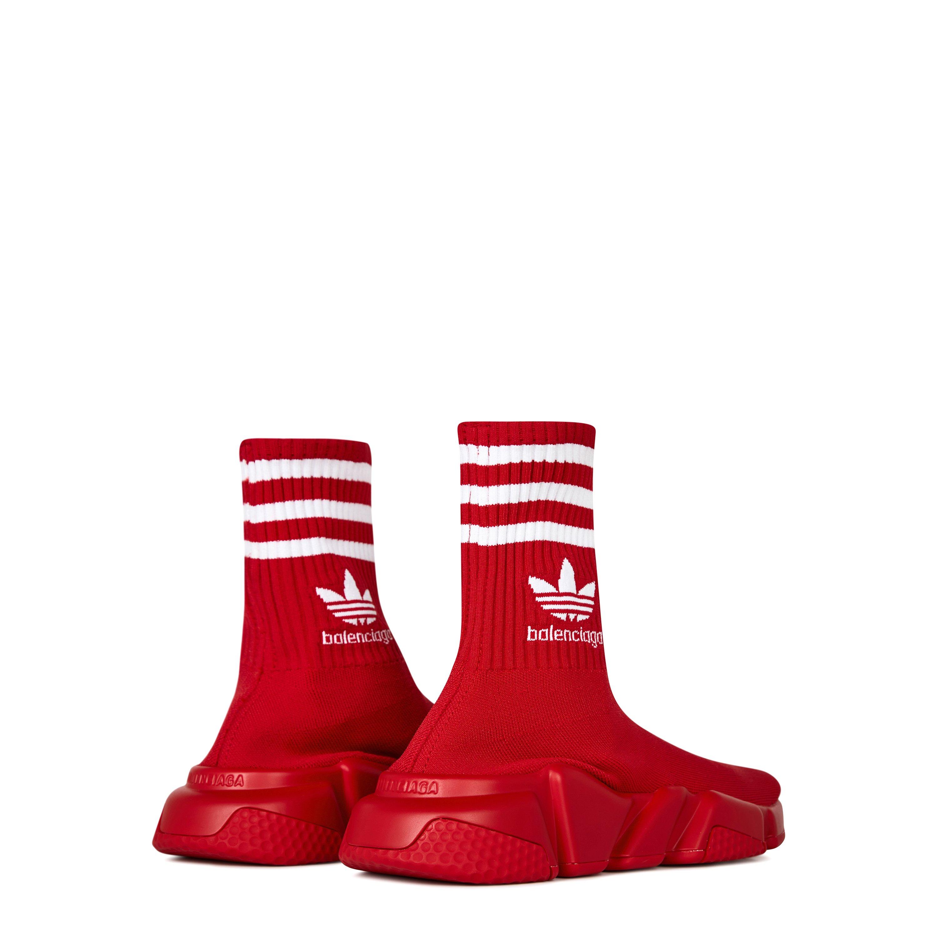 Rd/Wht 6090 - Balenciaga - X Adidas Speed Trainers - 5