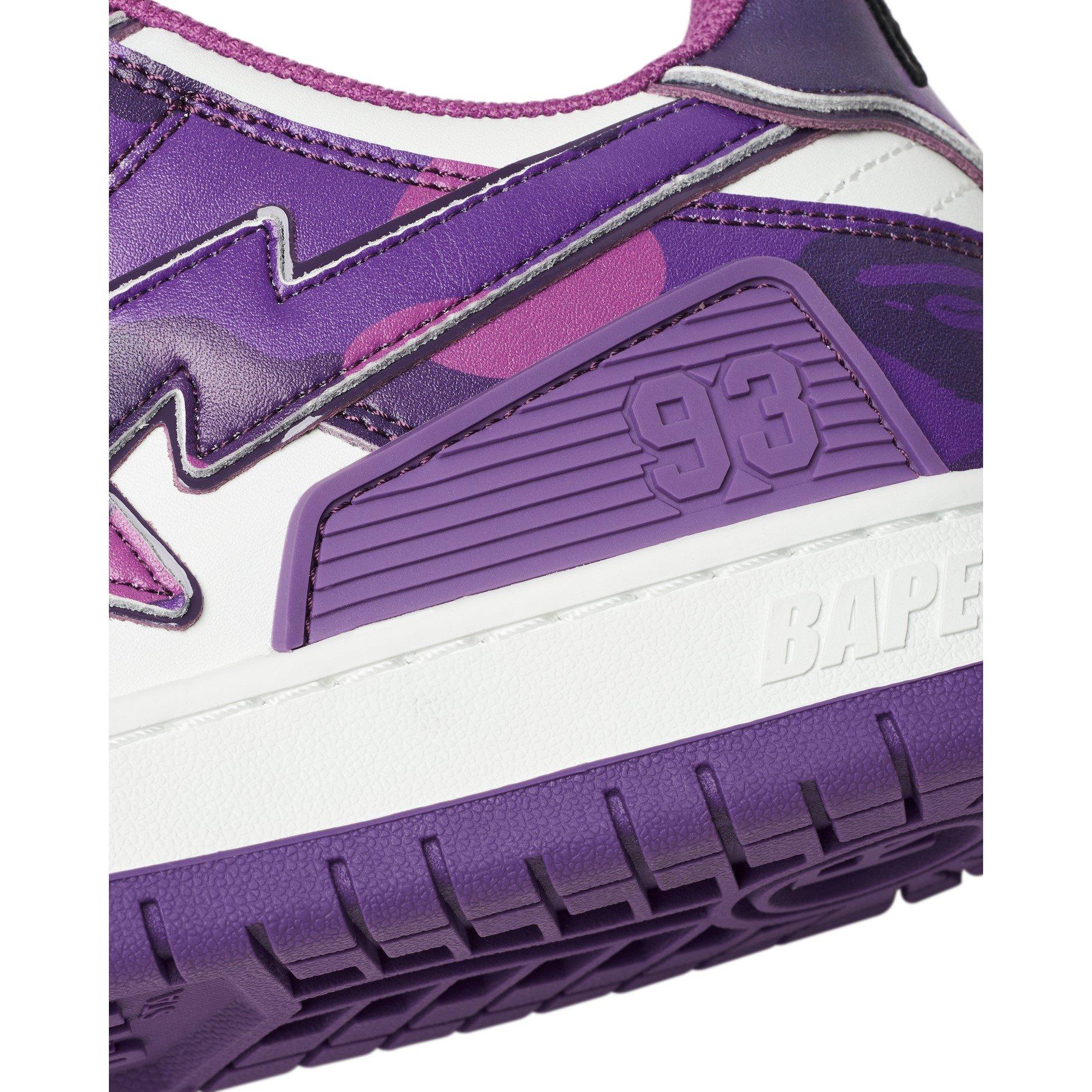 Purple Camo - A Bathing Ape - Sta Number 3 Mens Sneakers - 4