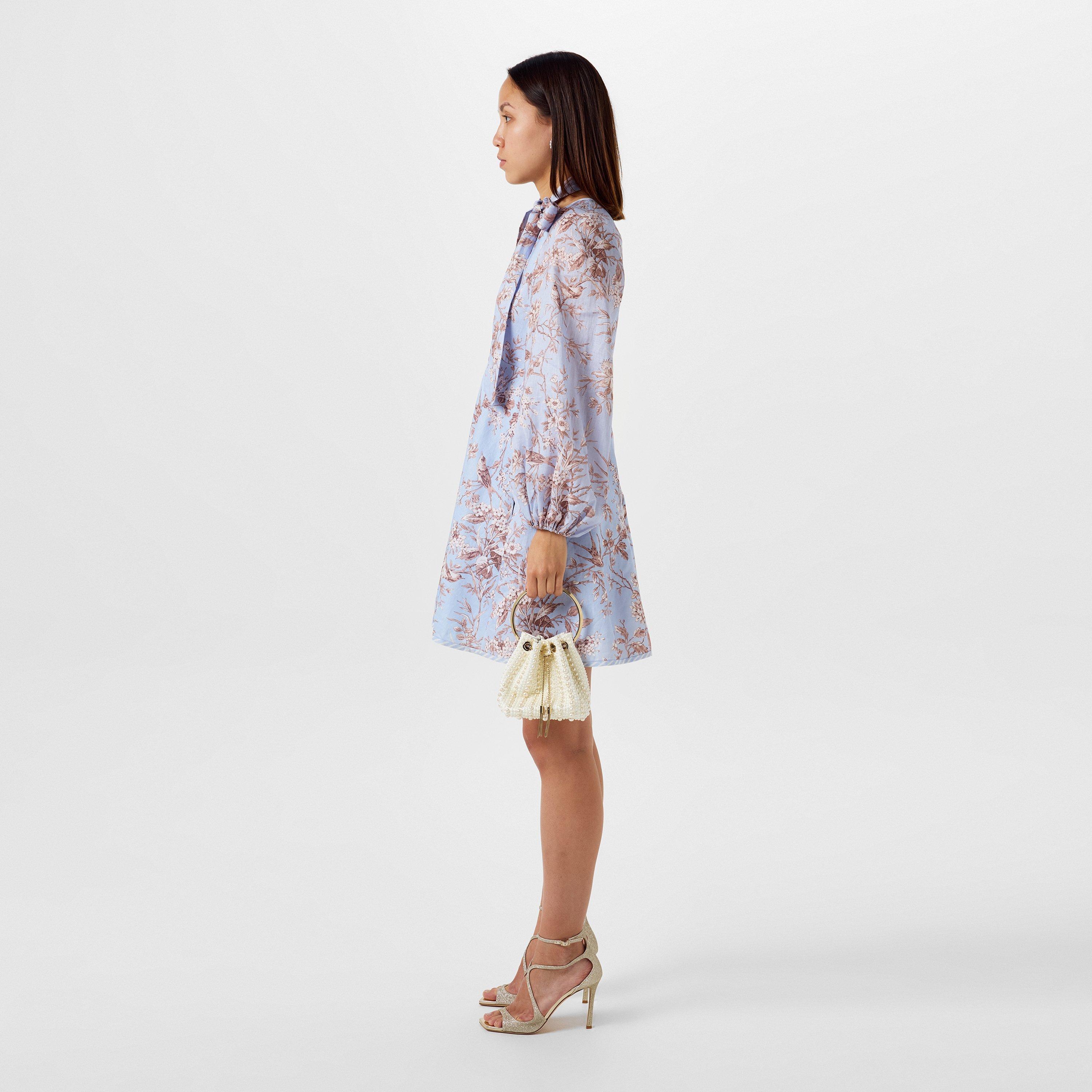 Platinum Ice - Jimmy Choo - Women's Azia 95 Leather Sandals - 6