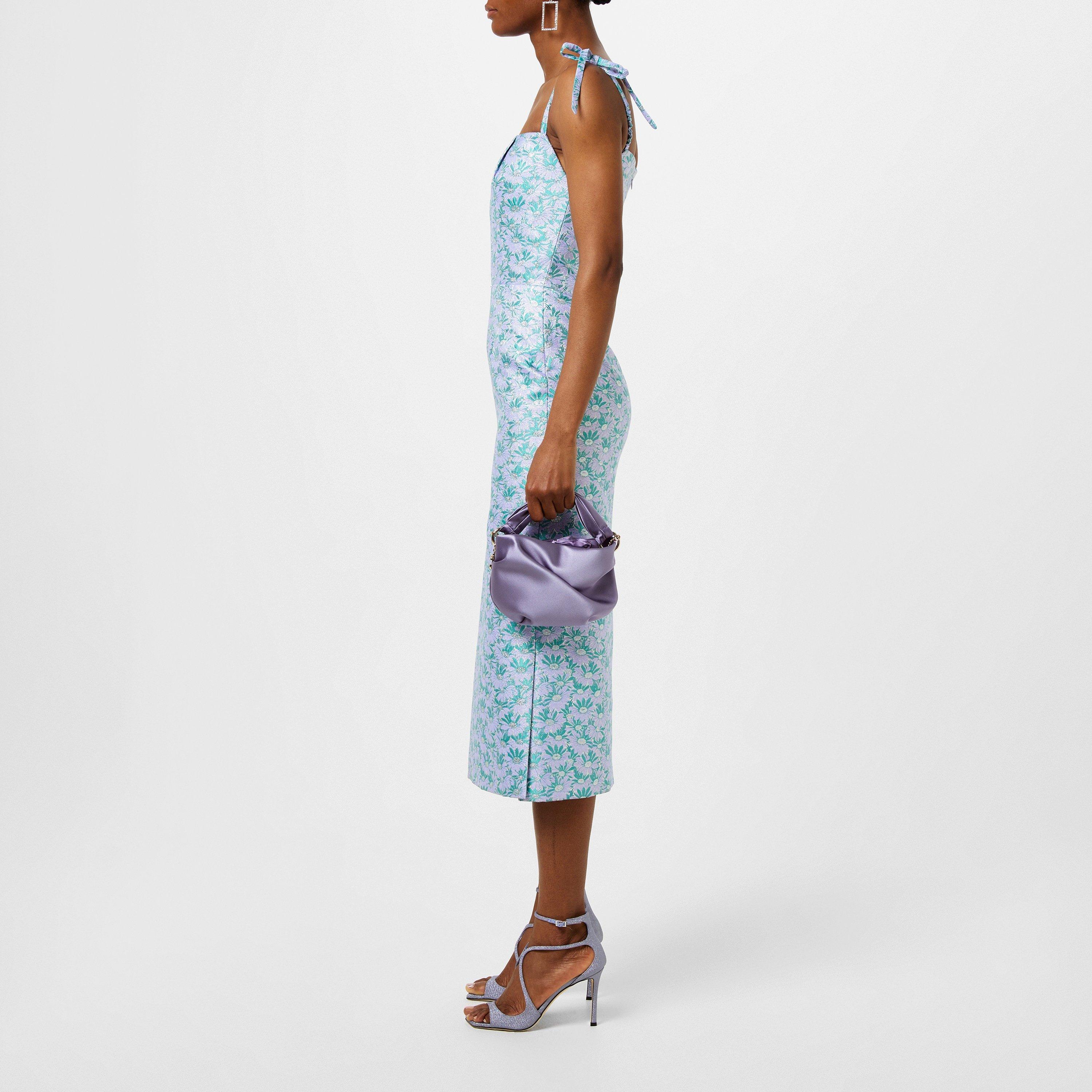 TANZANITE - Jimmy Choo - Women's Azia 95 Leather Sandals - 6