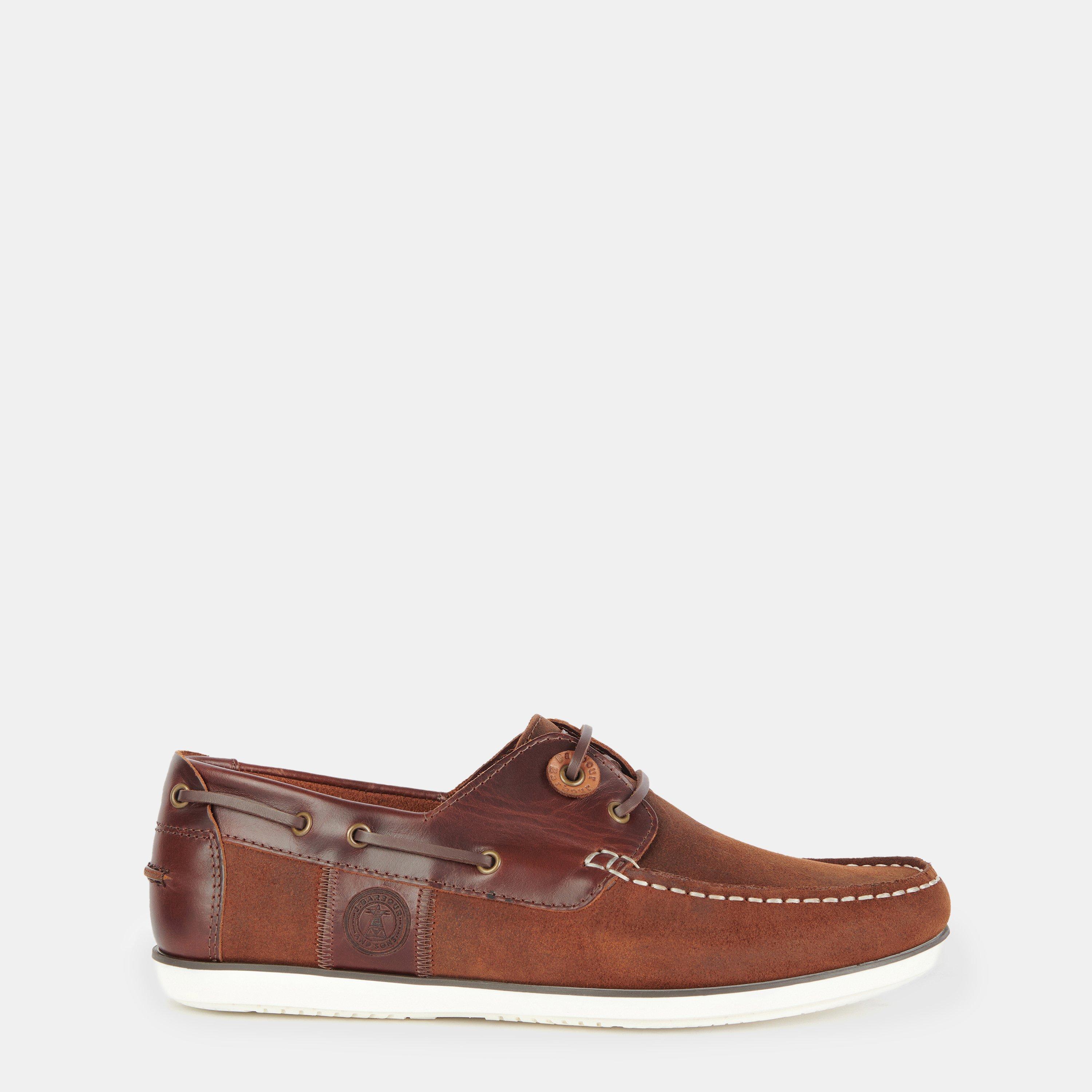 Beige BE34 - Barbour - Wake Boat Shoes - 1