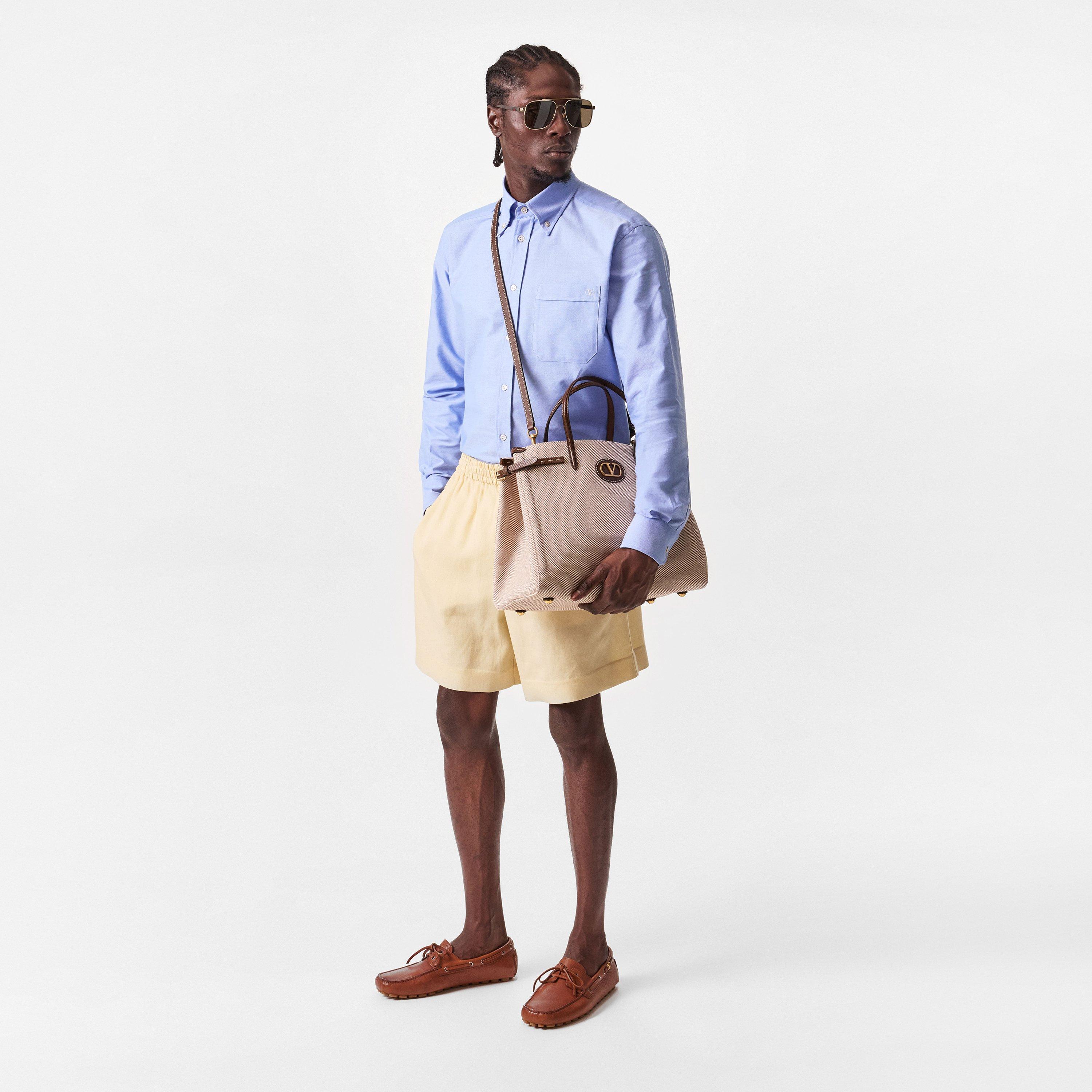 Tobacco - Valentino Garavani - Driver Fast Away Buffalo Loafers - 6