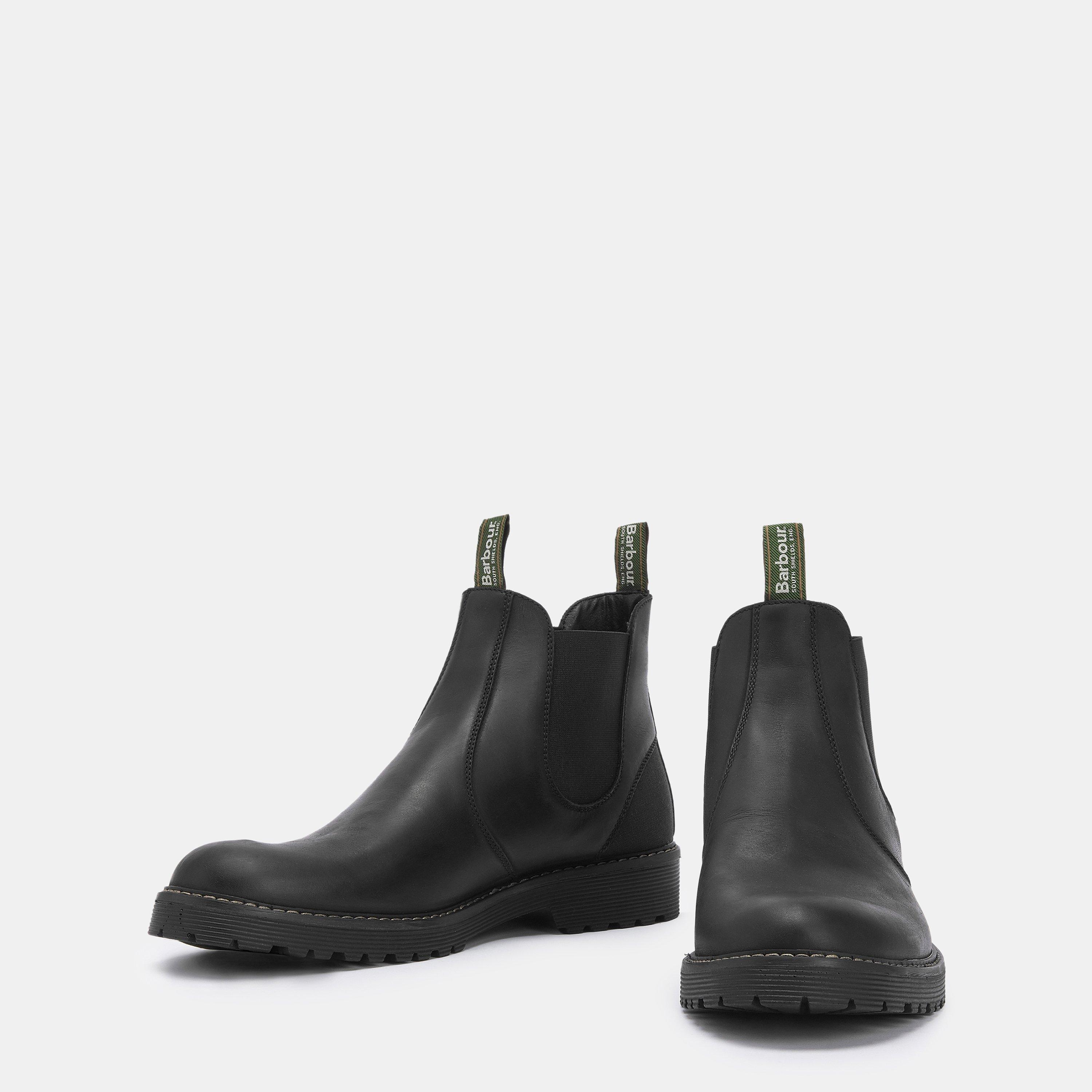 Black - Barbour - Patton Chelsea Boots - 5