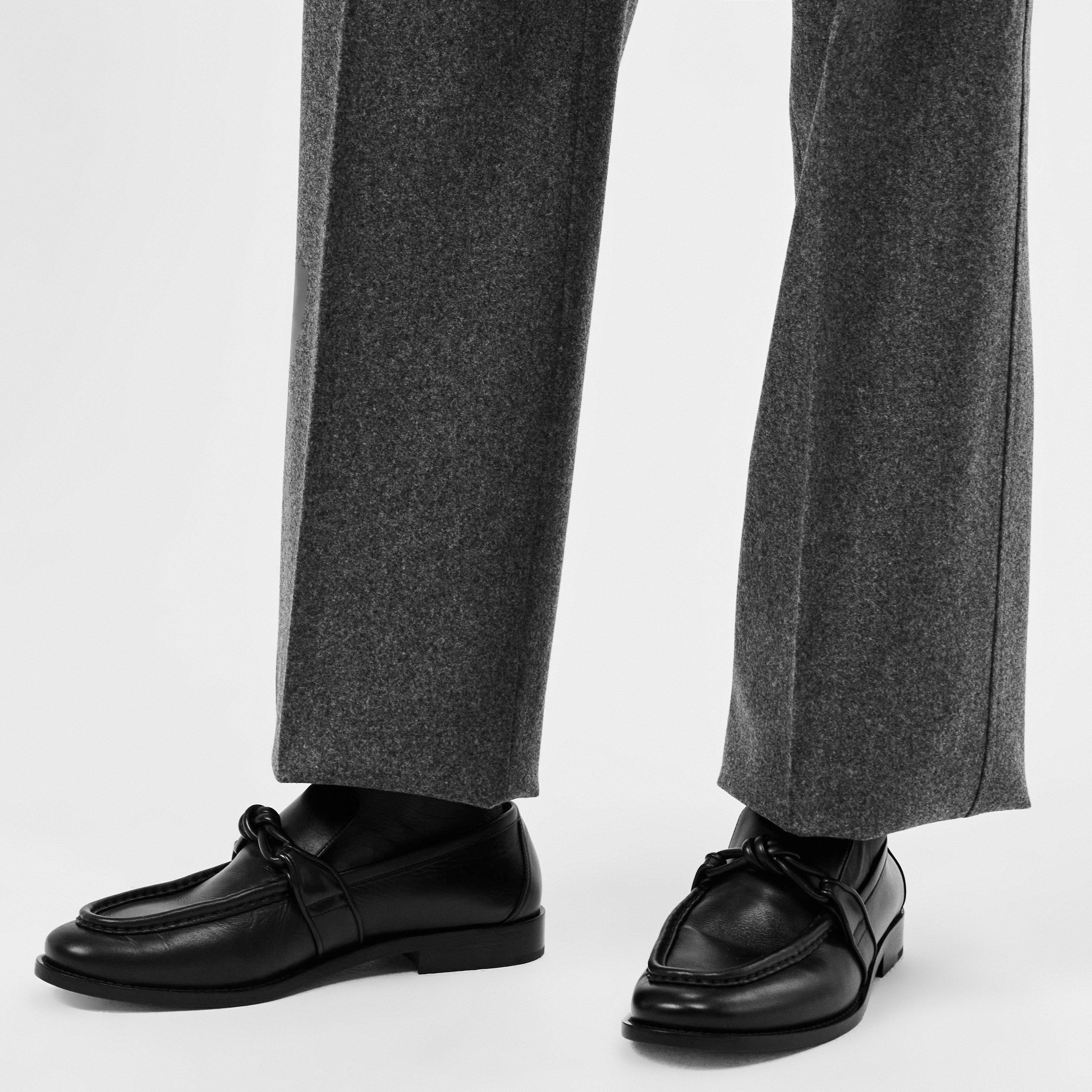 Bottega Veneta | Astaire Metallic Knot Napa Loafers | Loafers