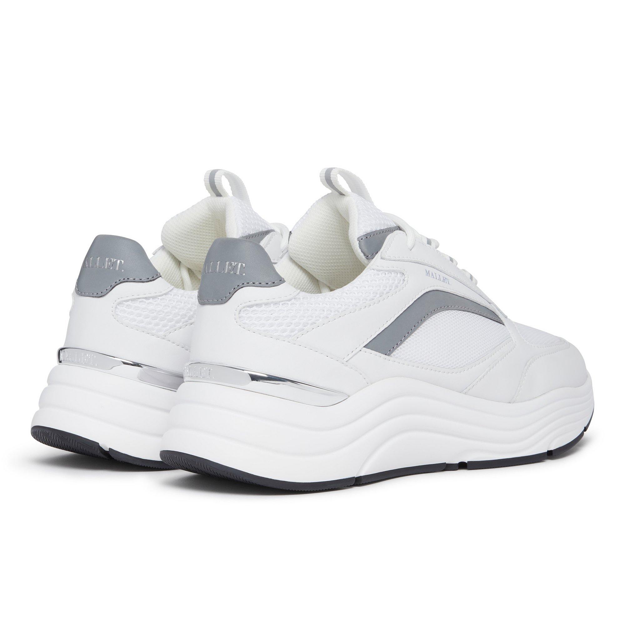 Reflect White - Mallet - Men's Chunky Trainers - 2