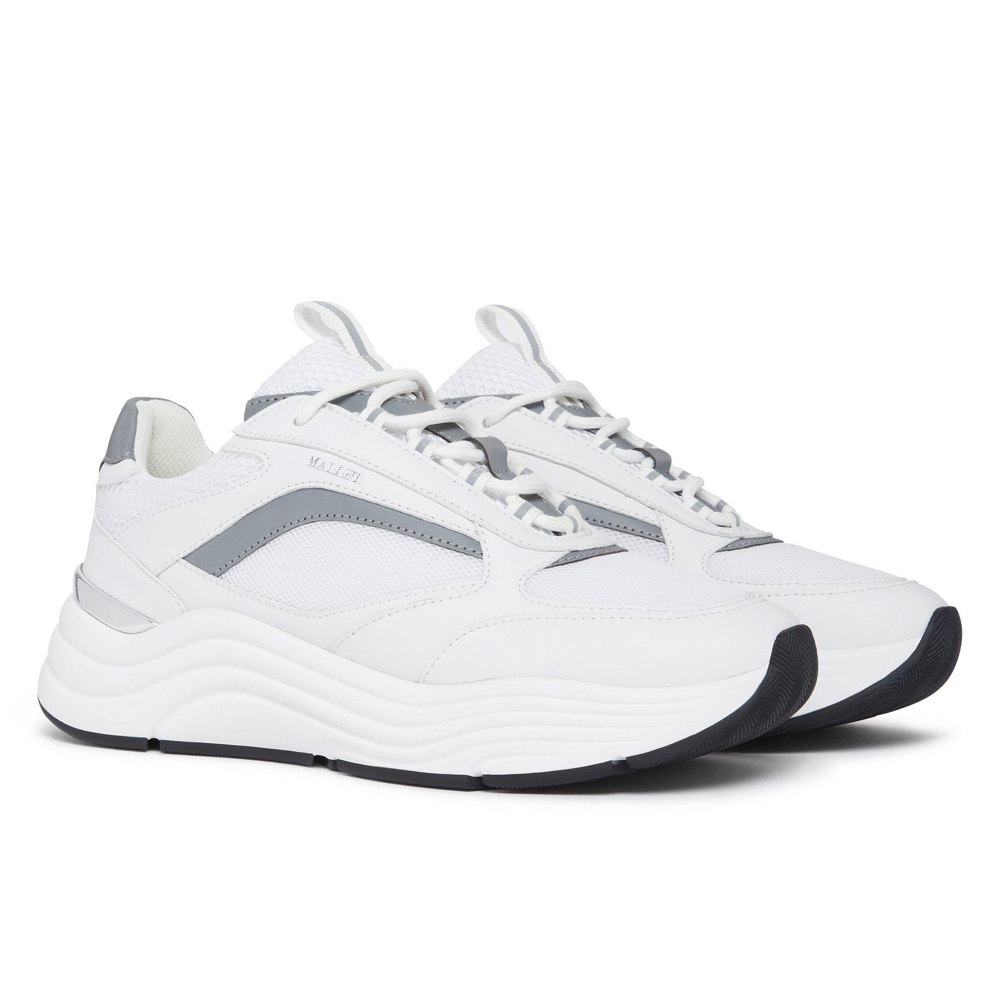 Reflect White - Mallet - Men's Chunky Trainers - 3