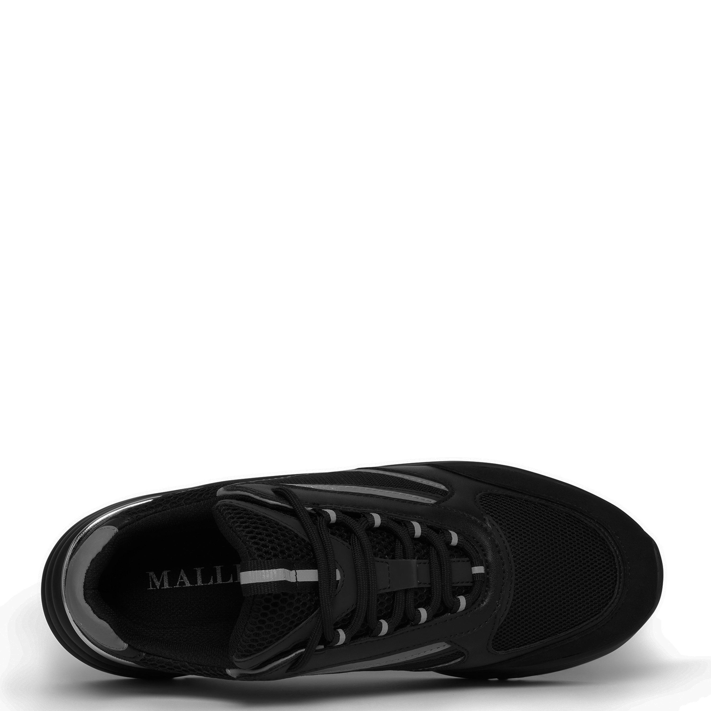 Black/Black - Mallet - Men's Chunky Trainers - 5