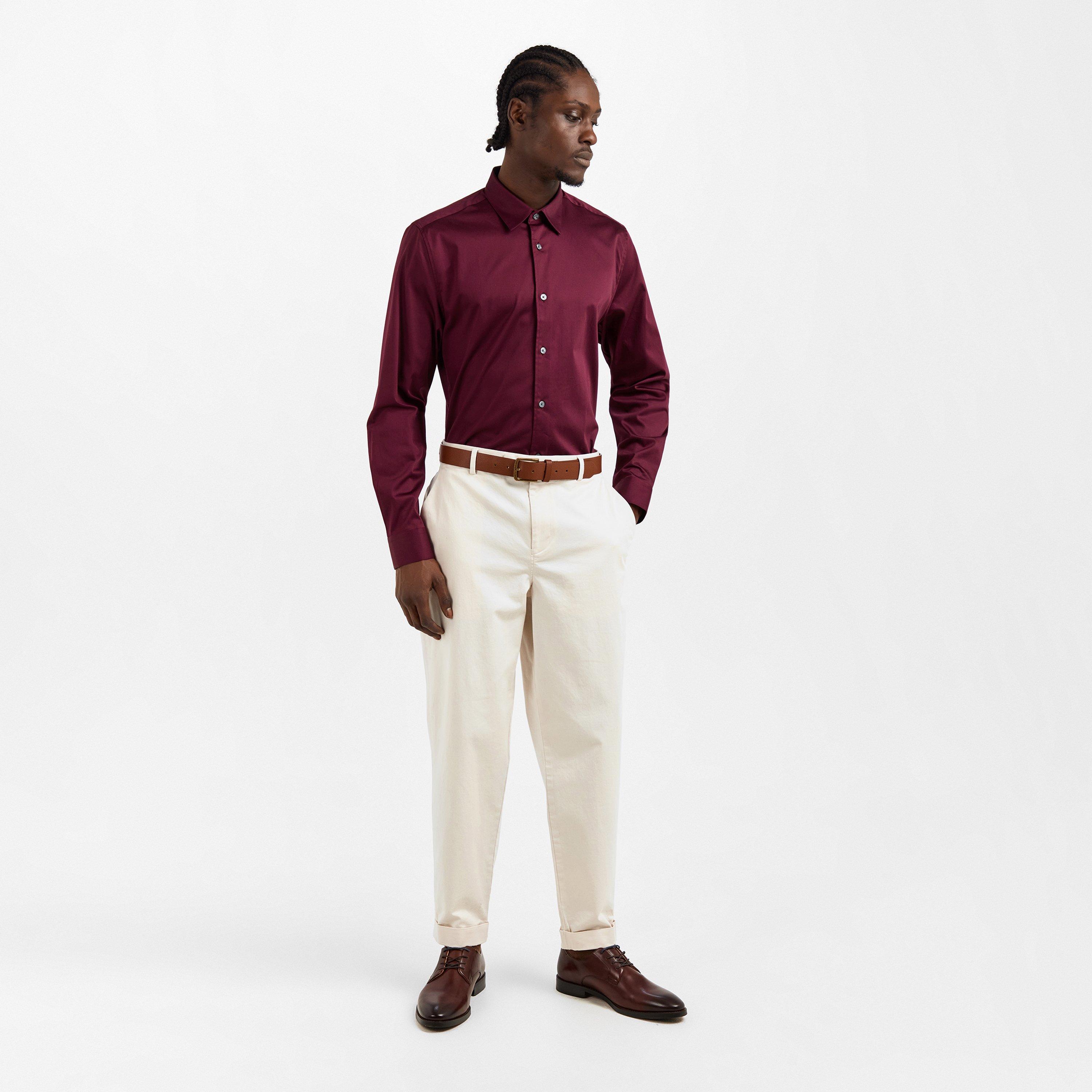 Brown Leather - Ted Baker - Regent Derby Shoes - 6