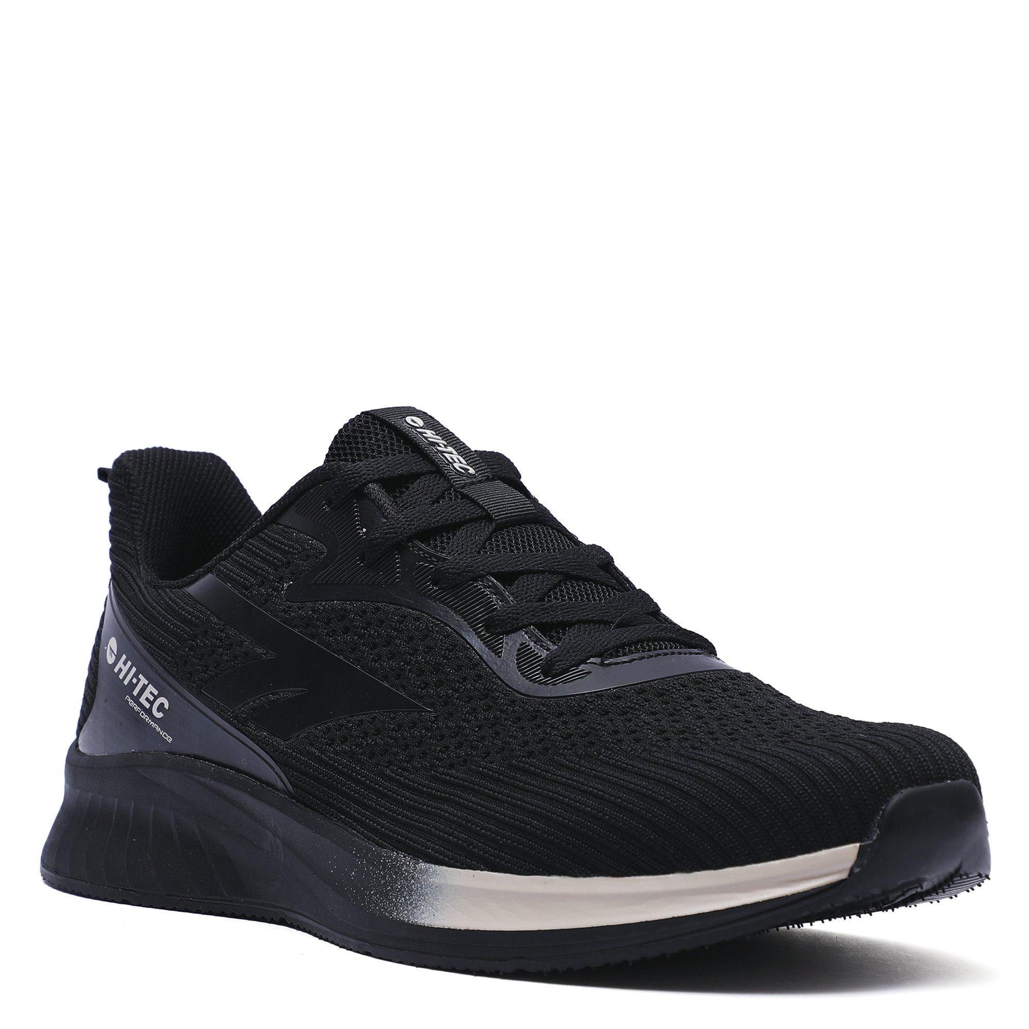 BLACK-WARM GREY - Hi Tec - Hi Baserunner Mens Shoes - 5